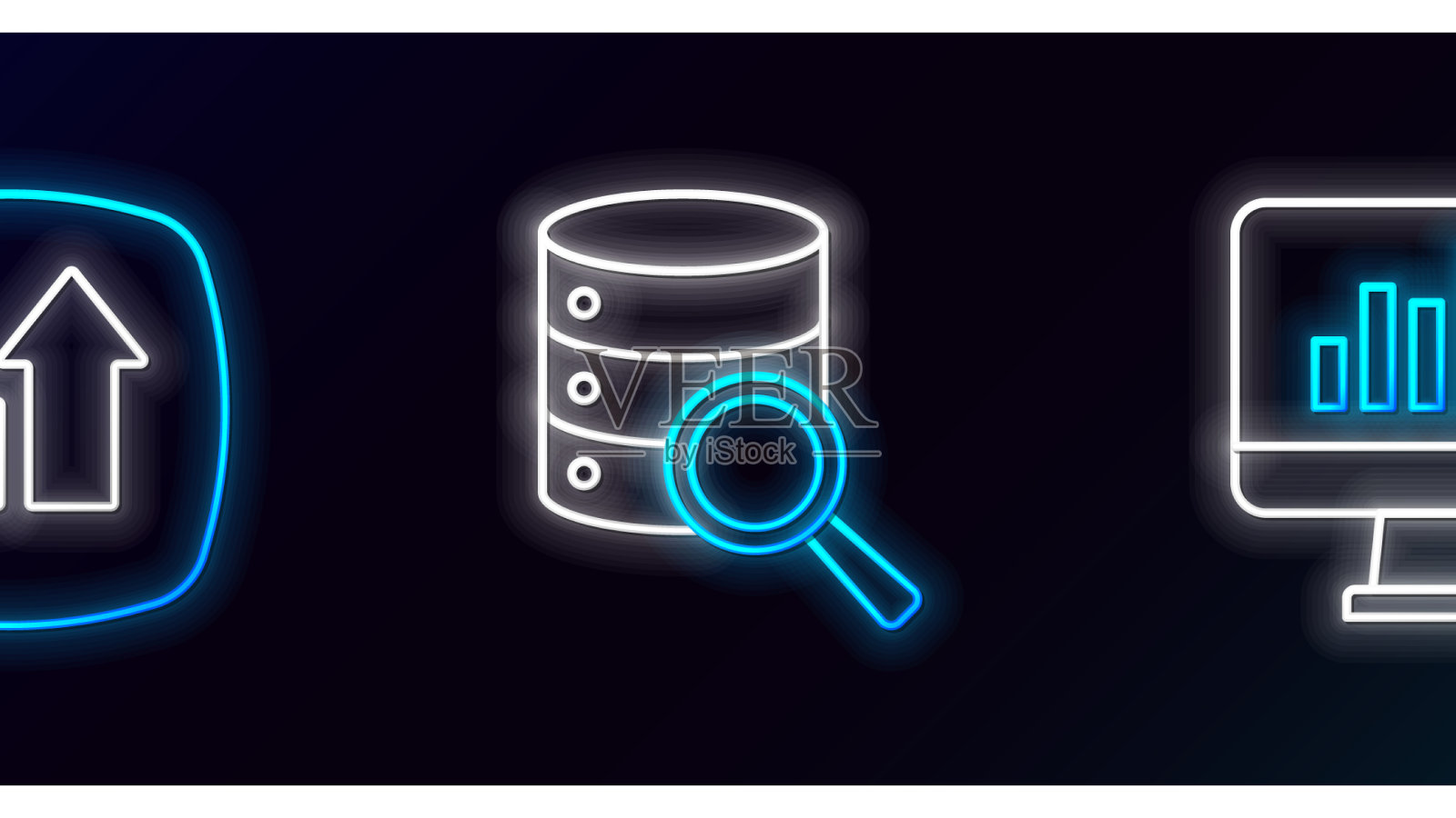 用图表财务设置直线监控图标素材