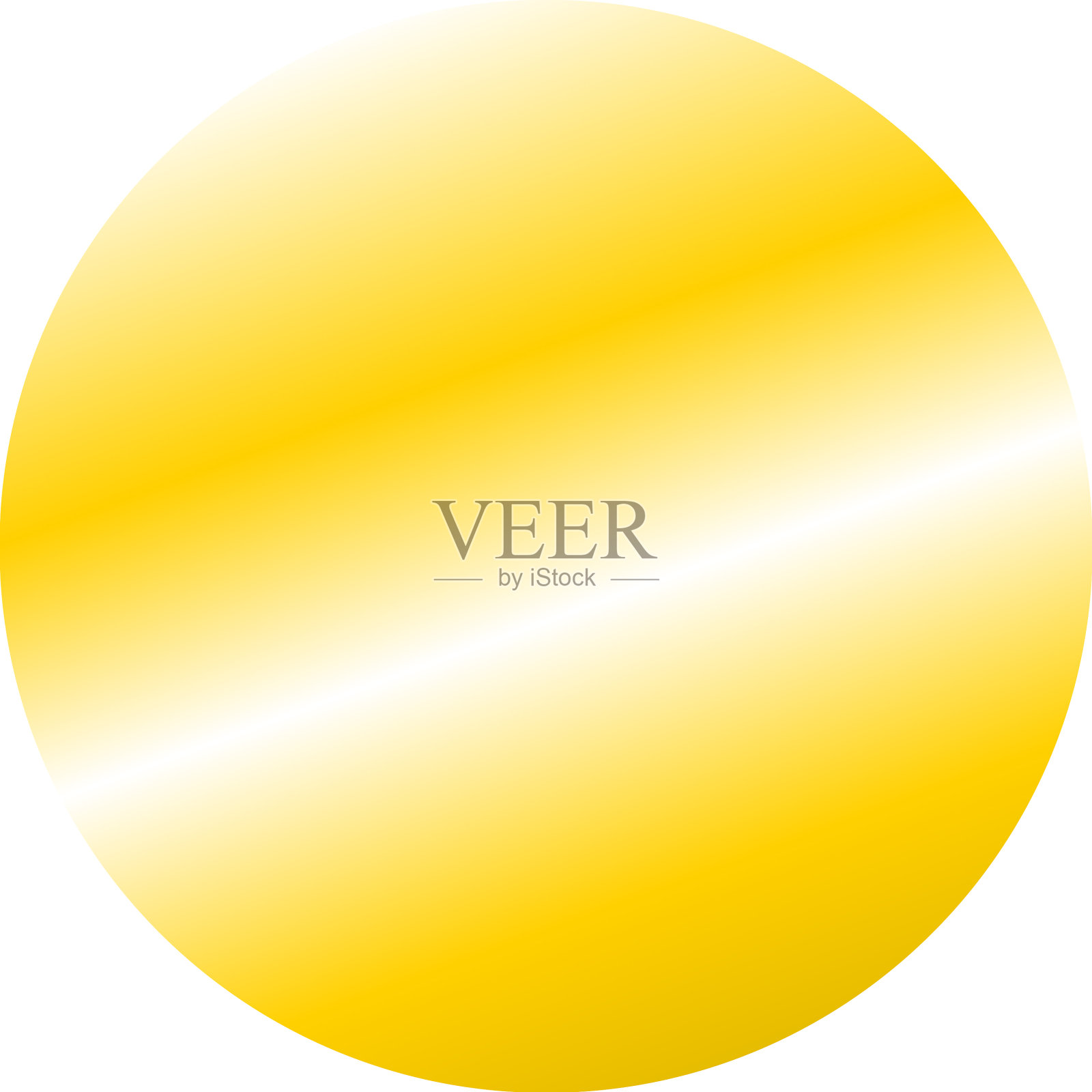 简单的金、银、铜牌旗帜纽扣插画图片素材