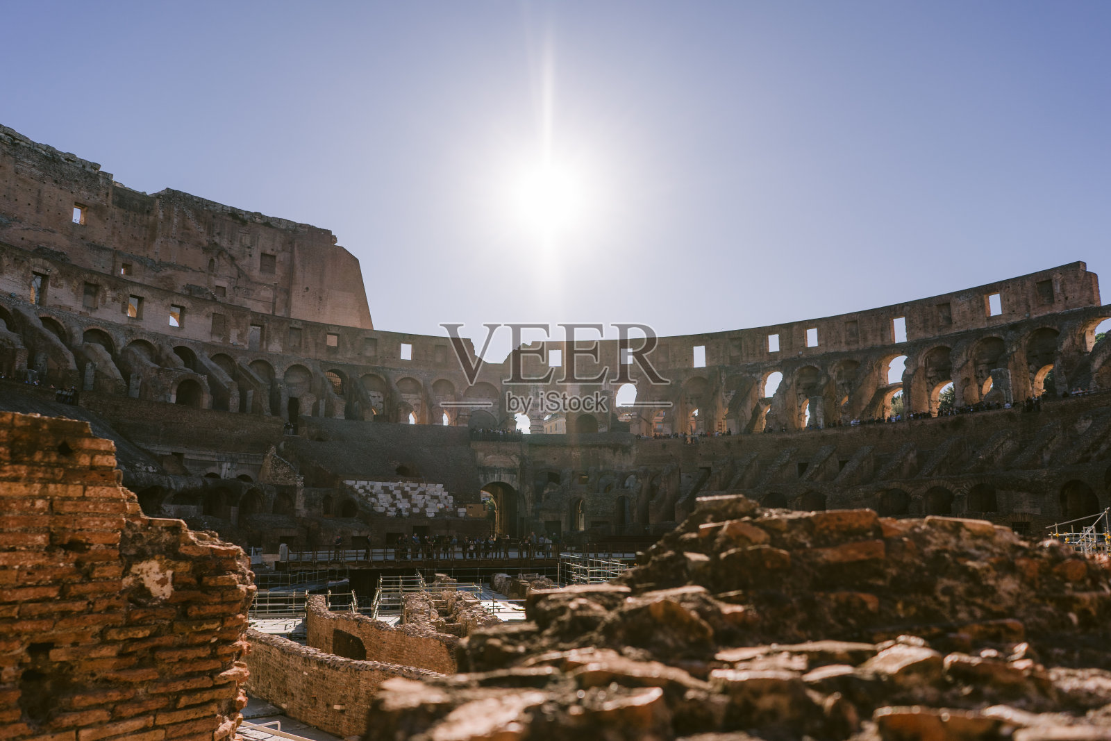 意大利的斗兽场照片摄影图片