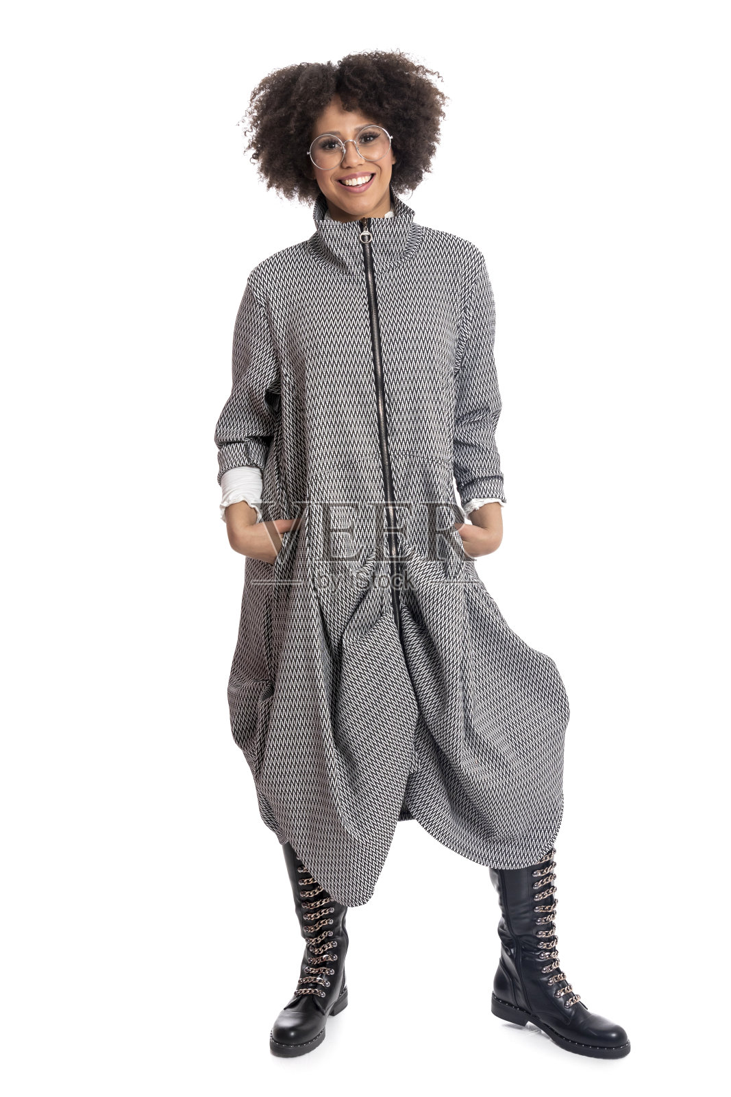 我不需要追随潮流。我有自己的风格。照片摄影图片