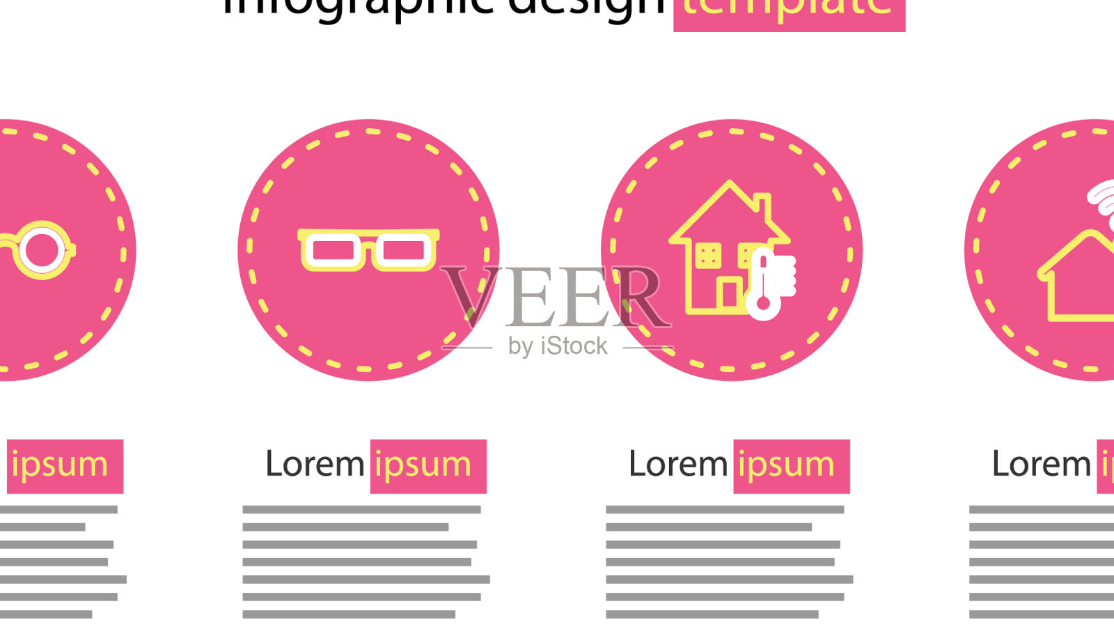 设置线室内温度智能家居wi-fi图标素材