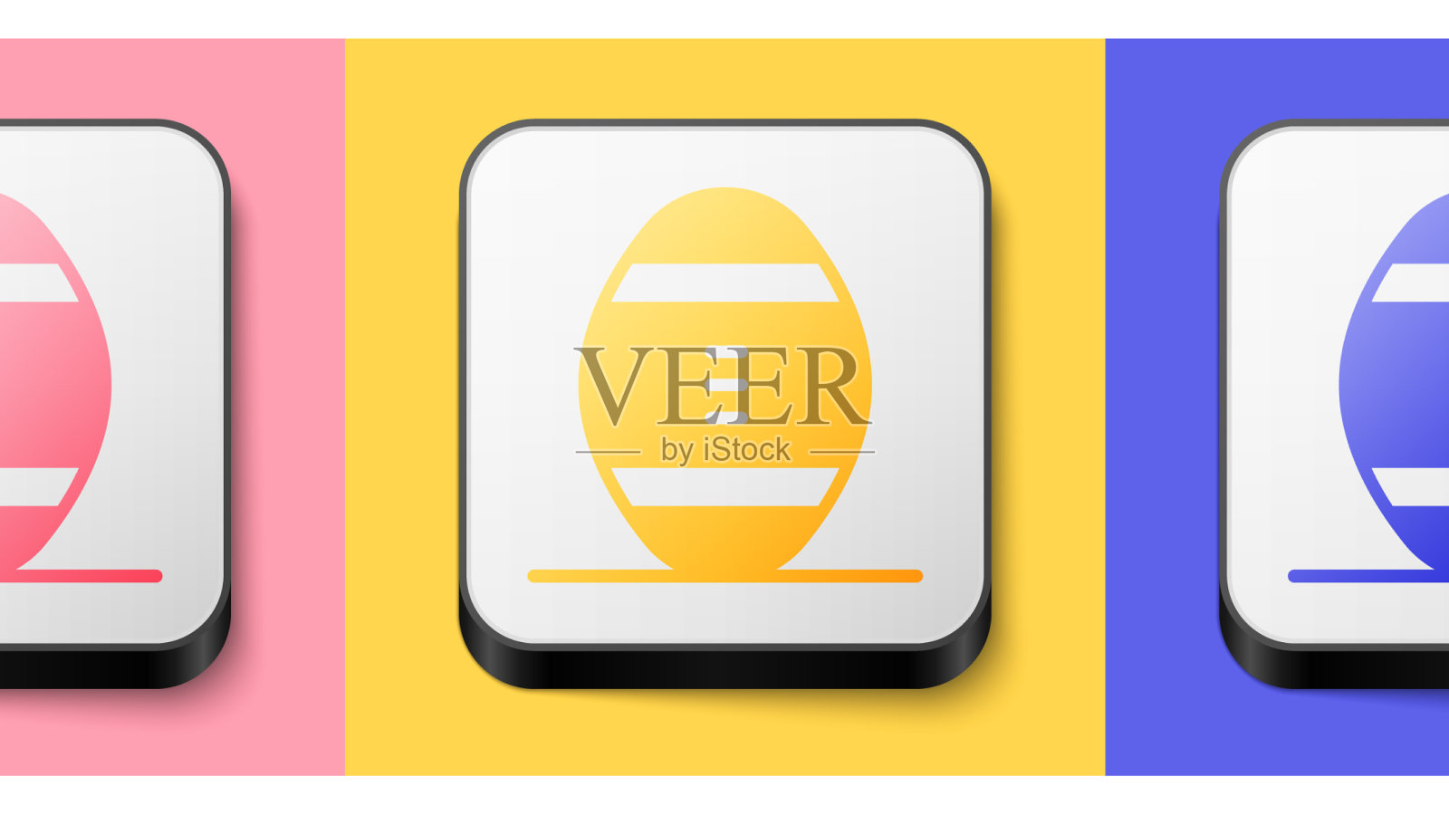 等距美式足球图标孤立上图标素材