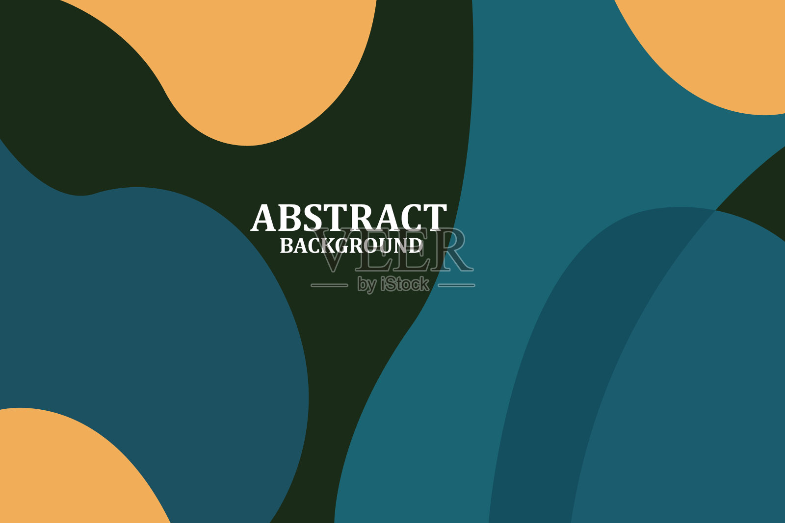 海报横幅用柔和的颜色简单美丽插画图片素材