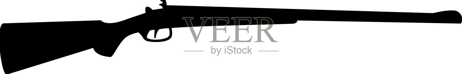 枪打猎模板设计元素图片