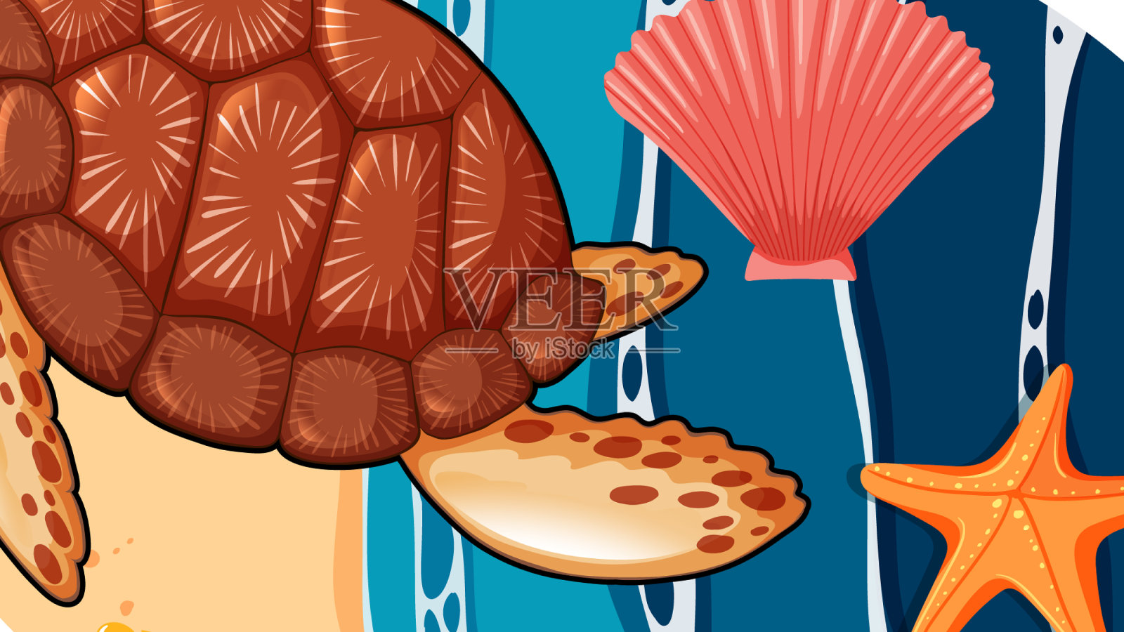 国际海岸清理日横幅设计元素图片