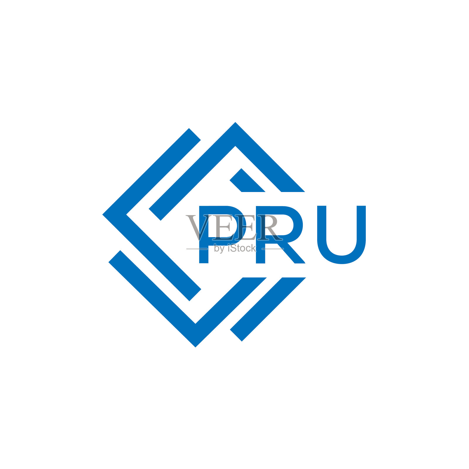 保诚信标志设计在白色背景保诚插画图片素材