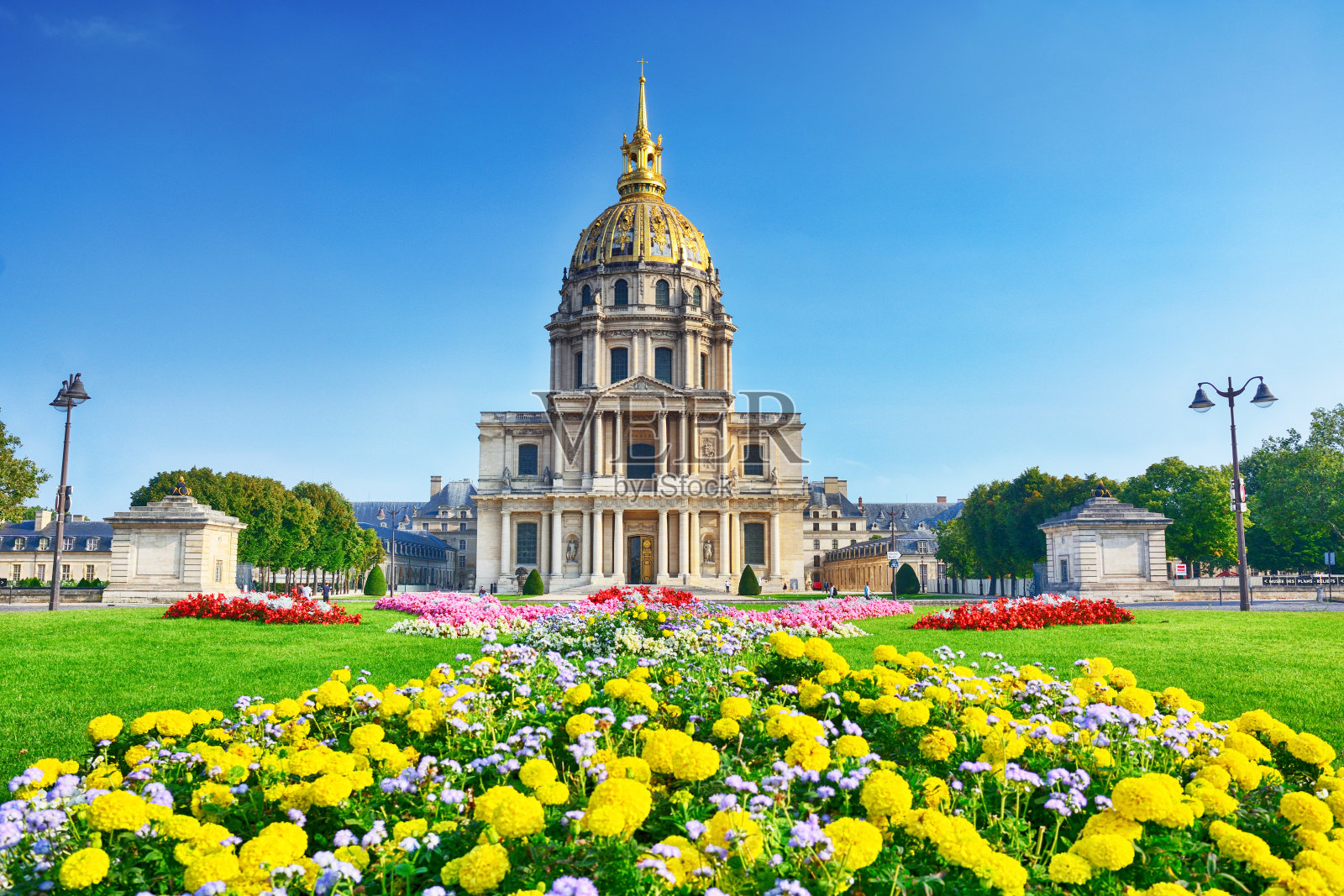 巴黎荣军院照片摄影图片