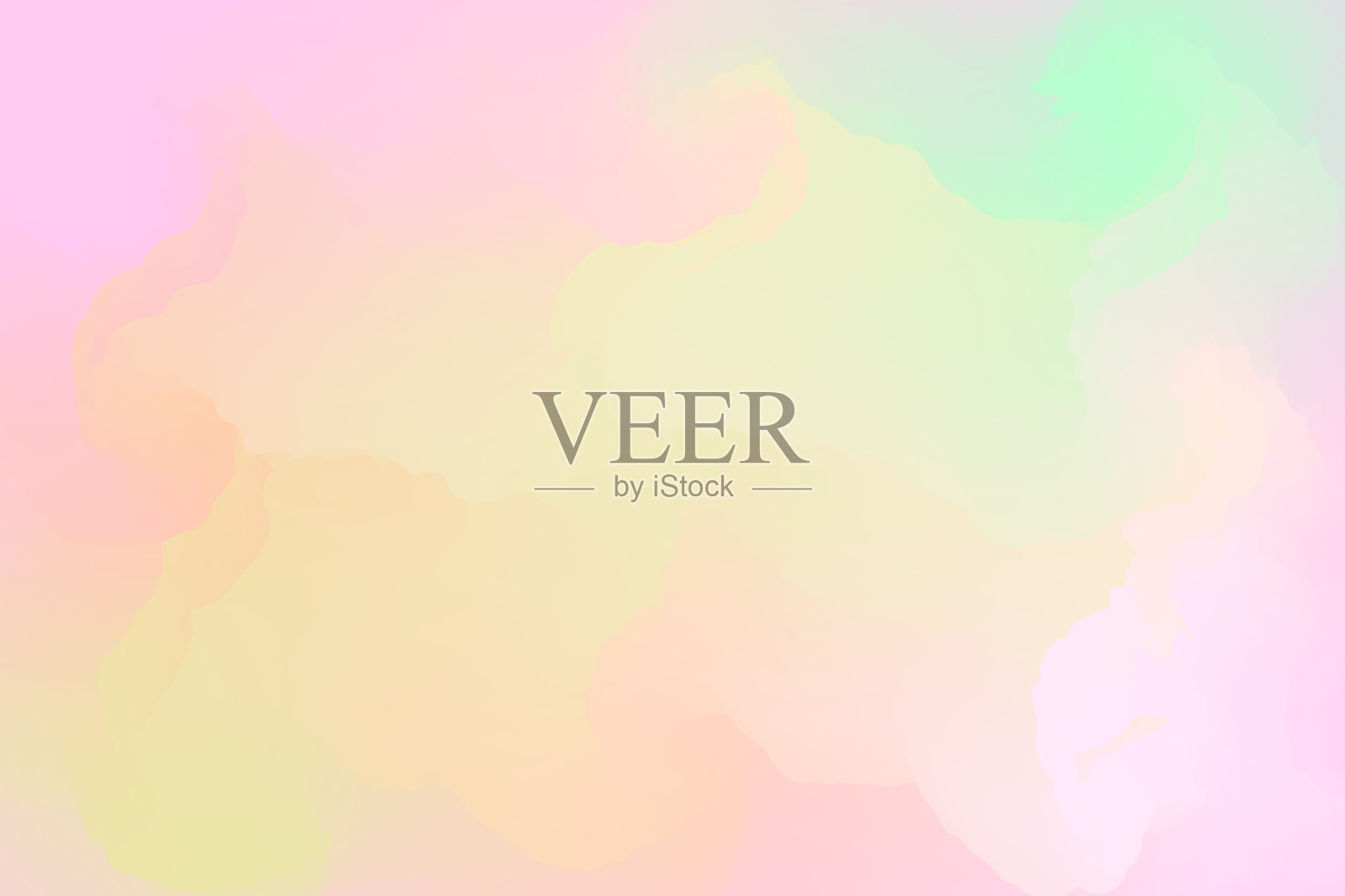 摘要彩色梯度方形背景与插画图片素材