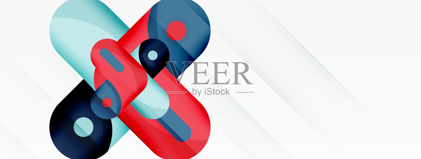 创意几何墙纸时髦简约插画图片素材