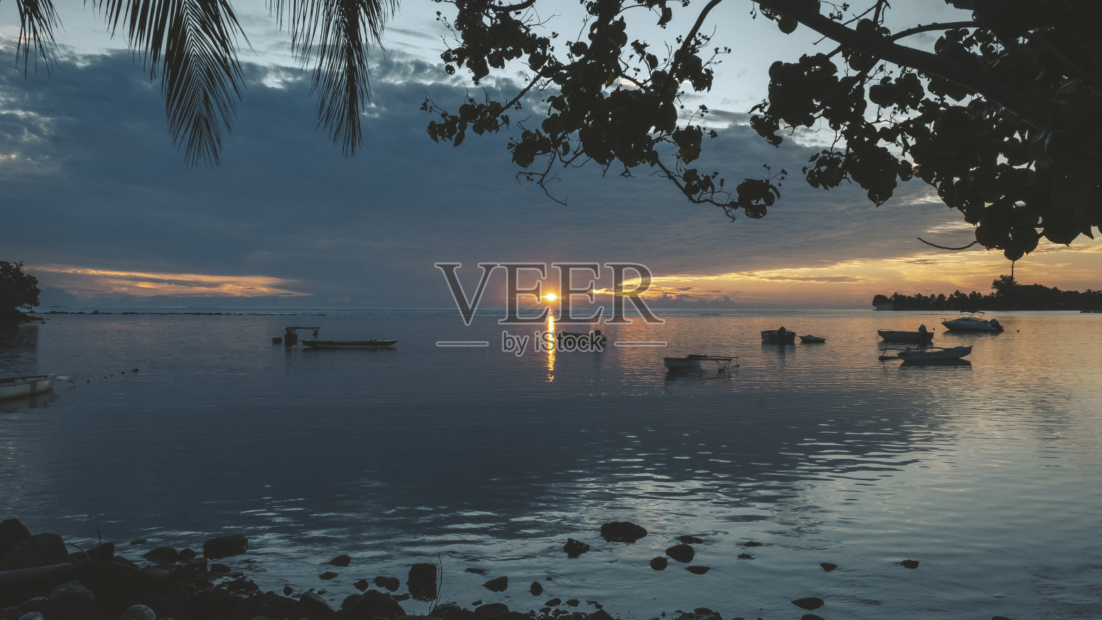 法属波利尼西亚，塔希提，莫雷阿，法卡拉瓦照片摄影图片