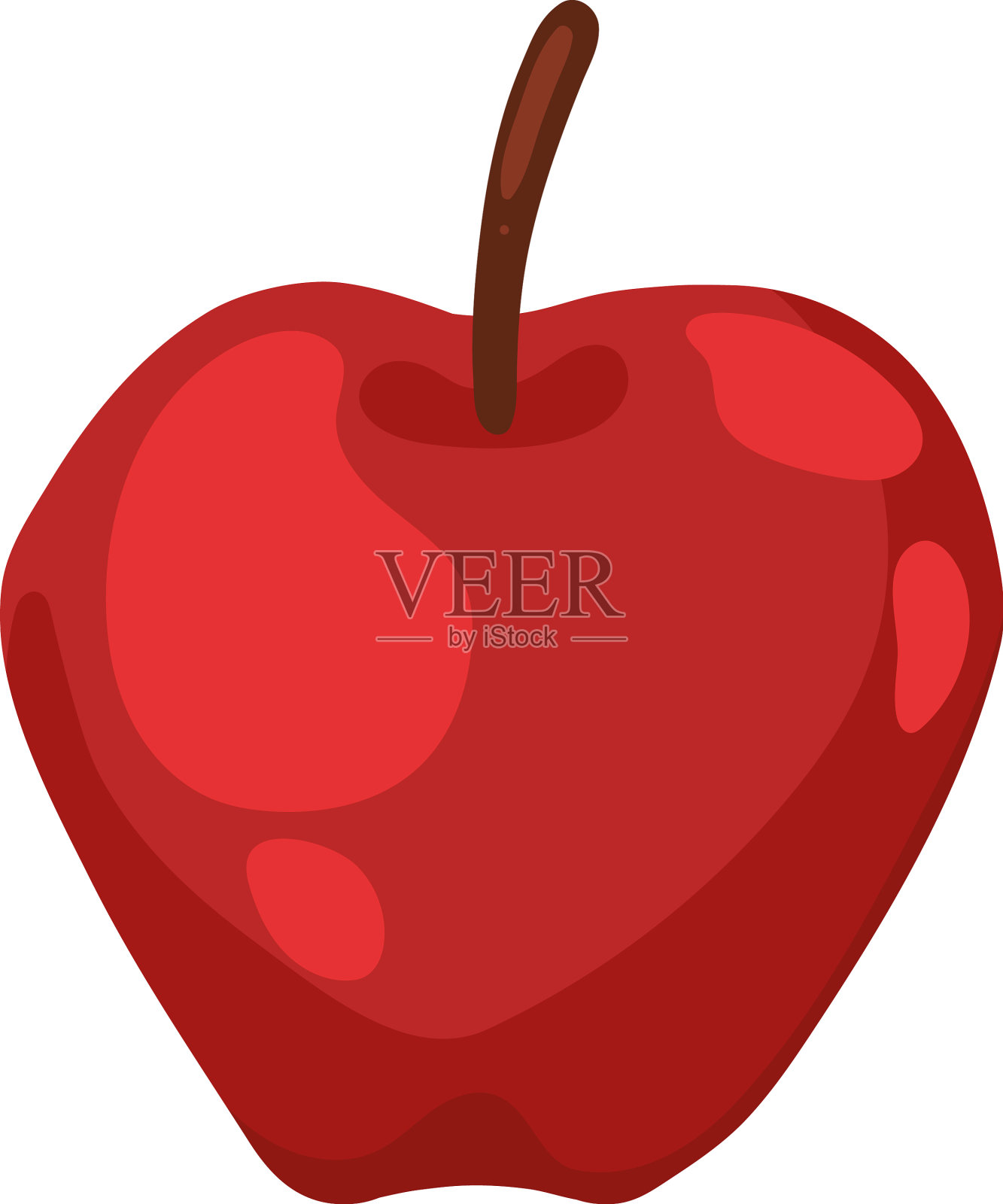 红苹果新鲜水果设计元素图片