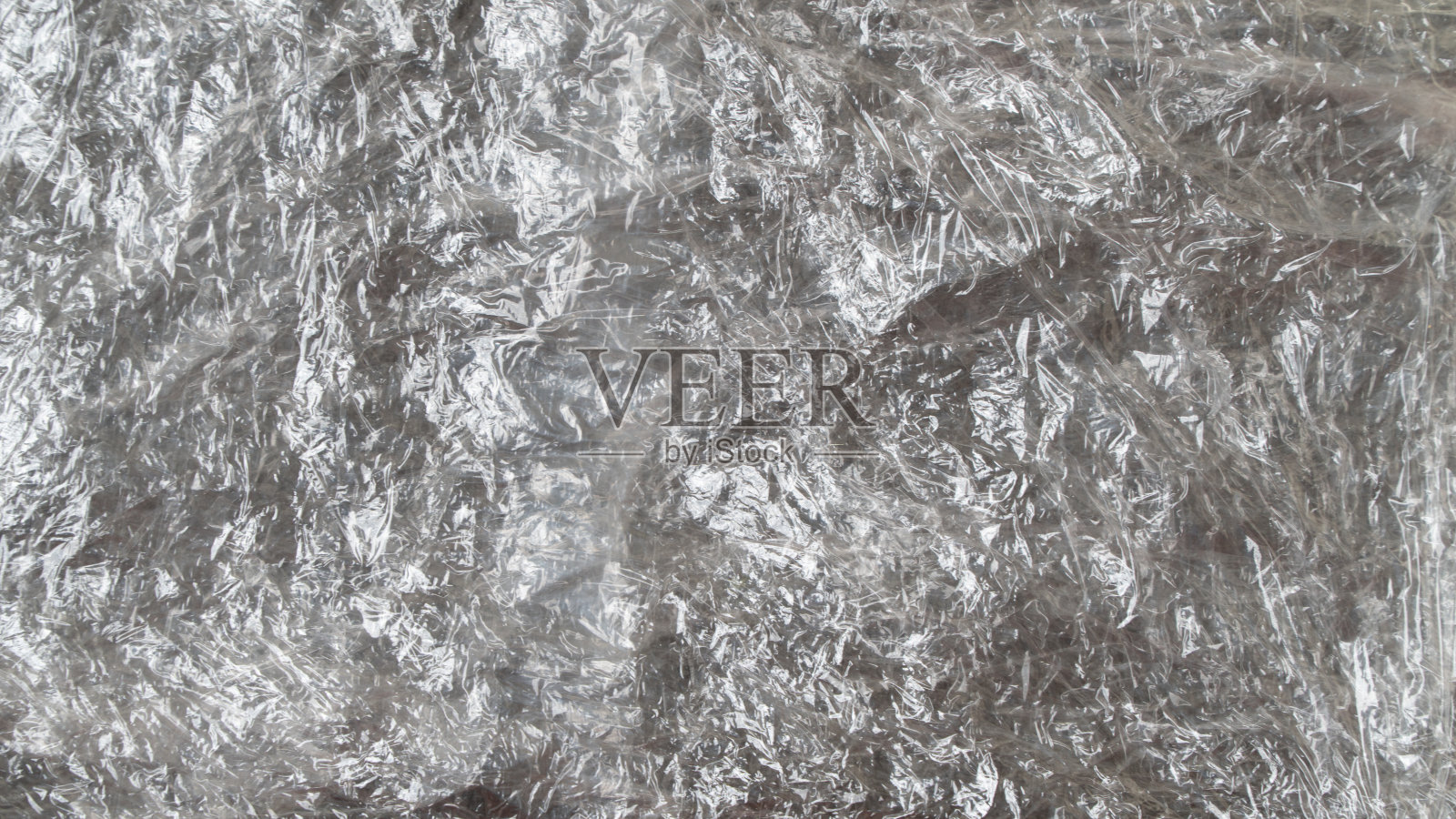 纹理皱折透明食品膜浮雕体积照片摄影图片