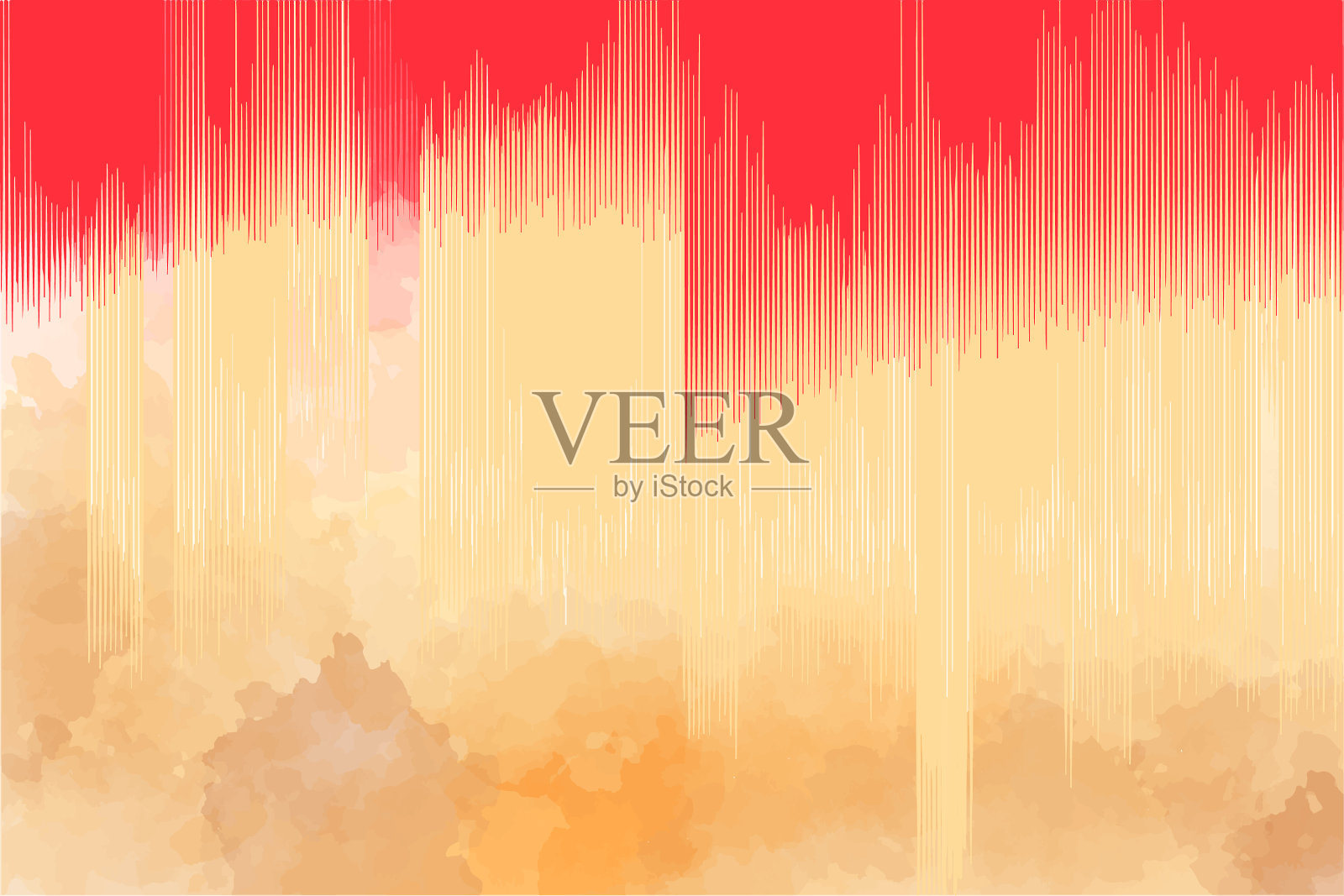 水彩音乐背景与几何插画图片素材