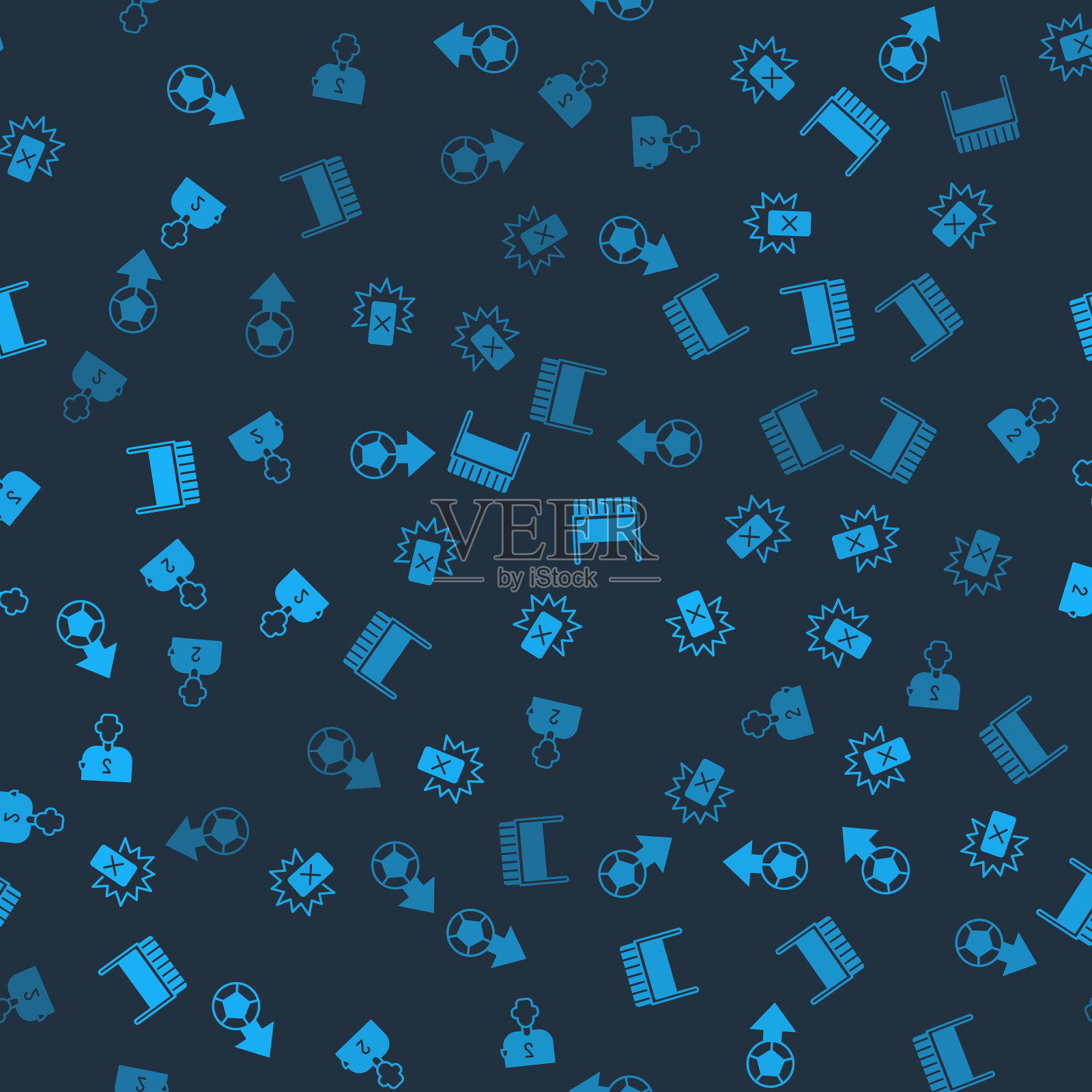 设足球足球红牌足球进球图标素材