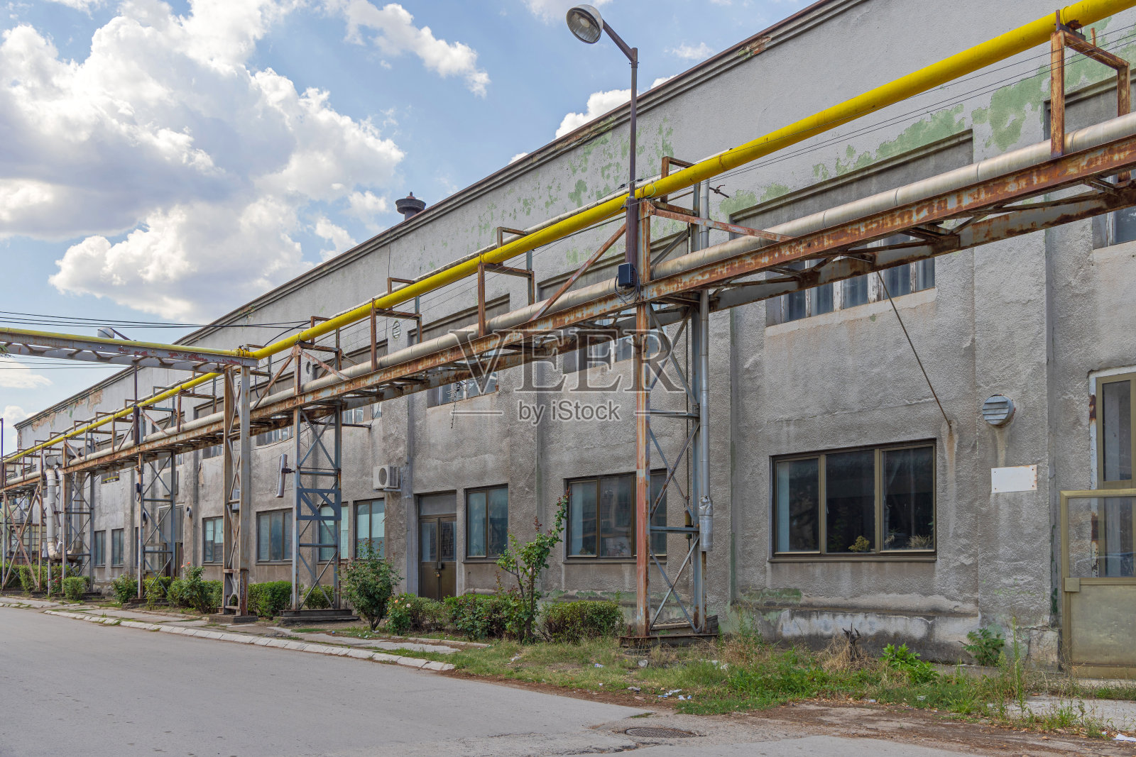 天然气管道工业大厦照片摄影图片