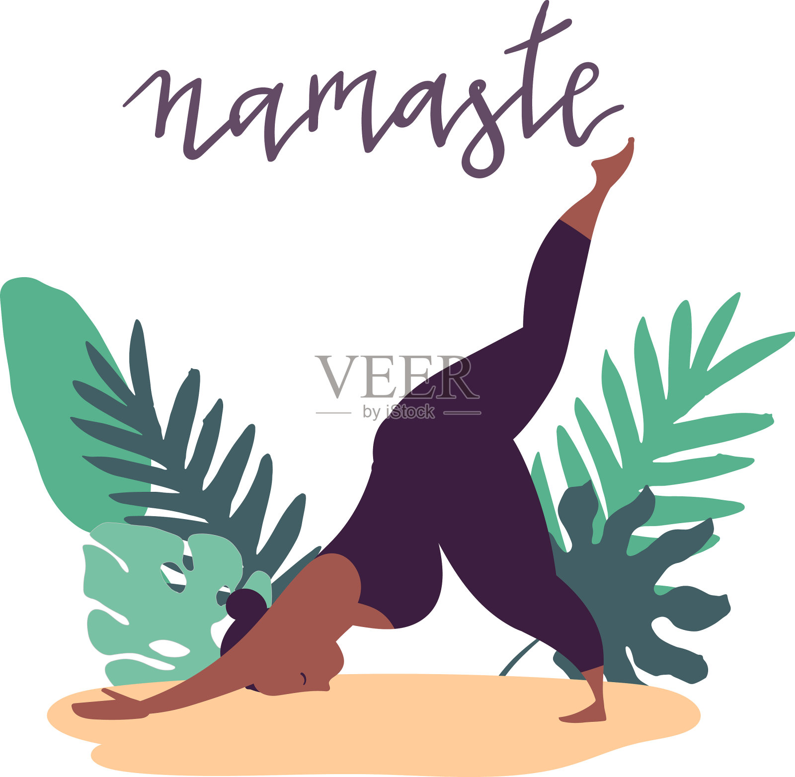 手绘卡通人物角色设计元素图片