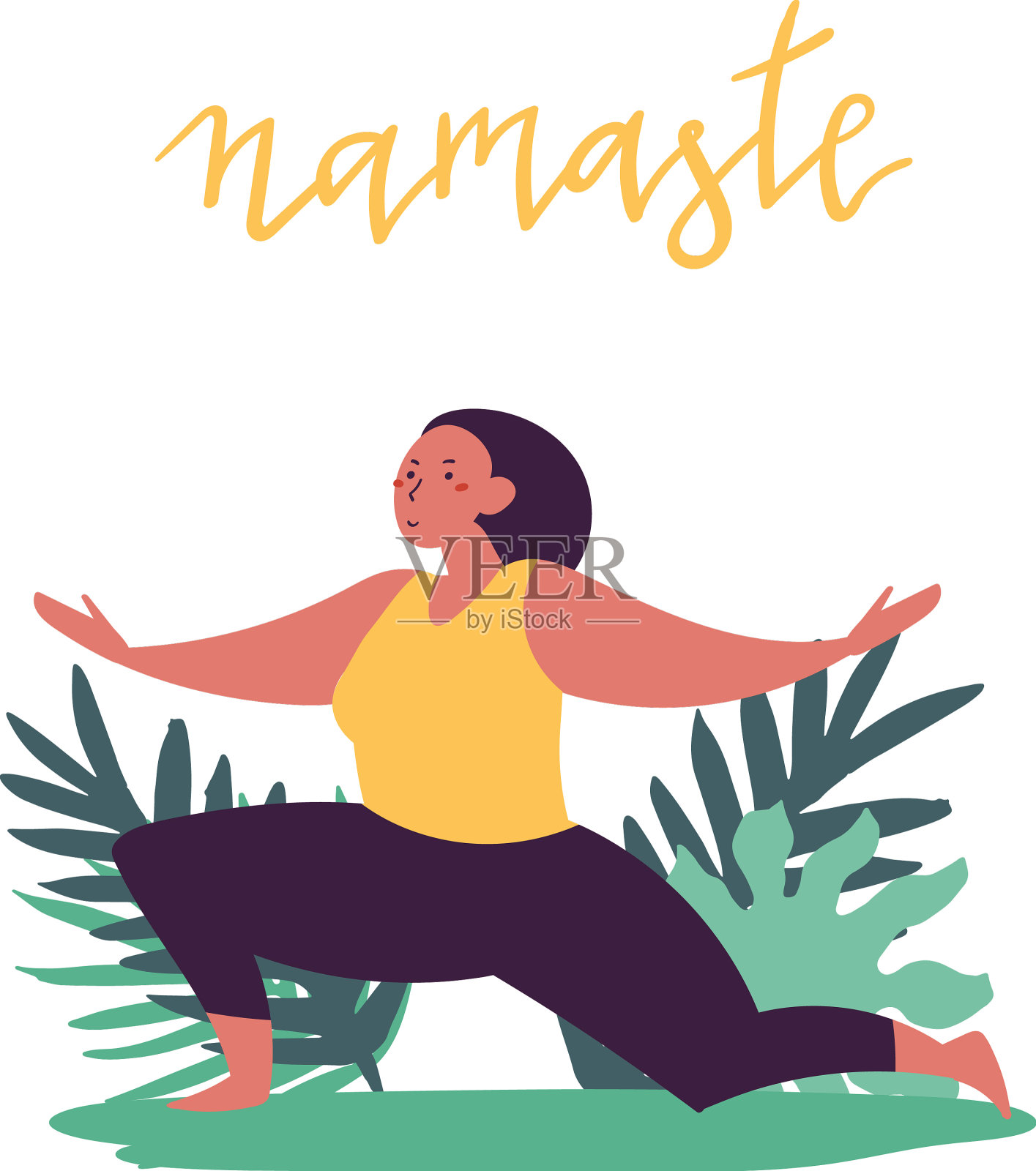 手绘卡通人物角色设计元素图片