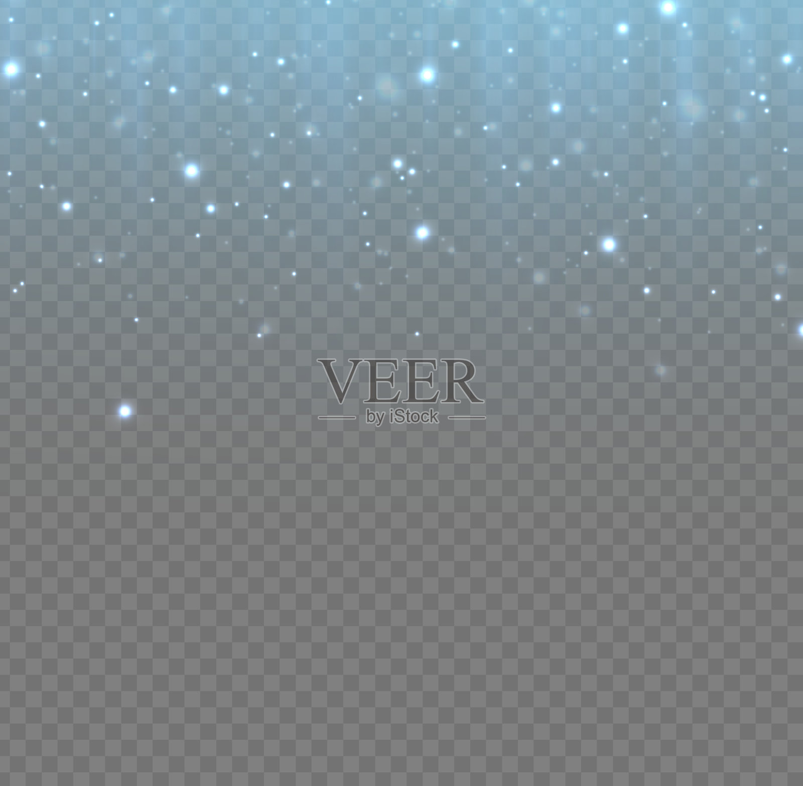 轻垂蓝线尘埃飞扬落雨插画图片素材