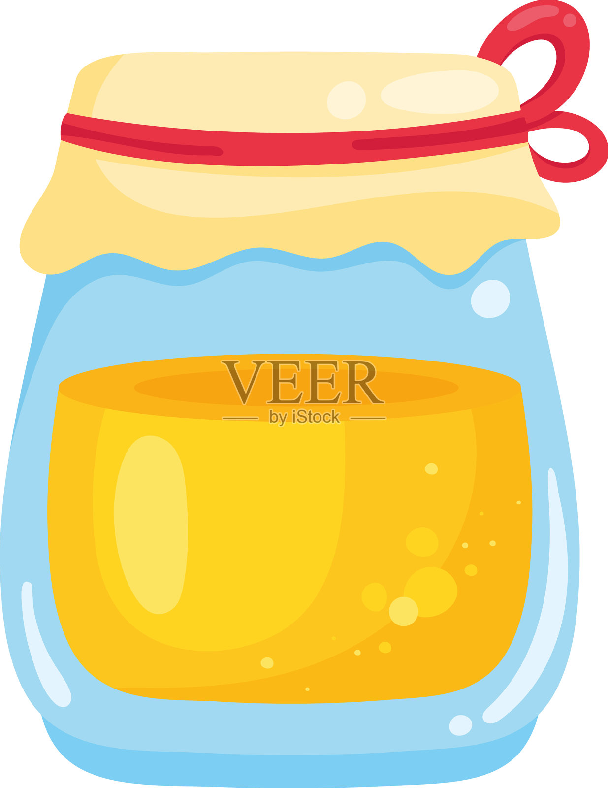 甜蜜罐容器设计元素图片