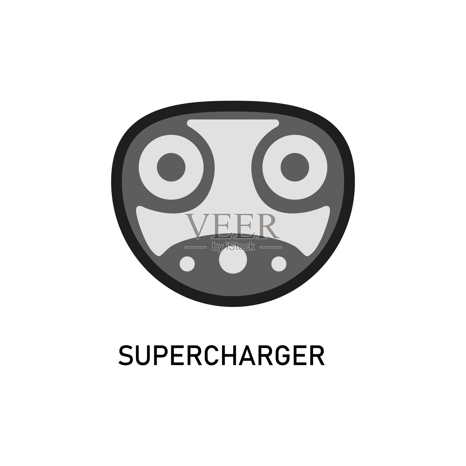 电动汽车增压连接器。美国电动汽车充电器。矢量图插画图片素材