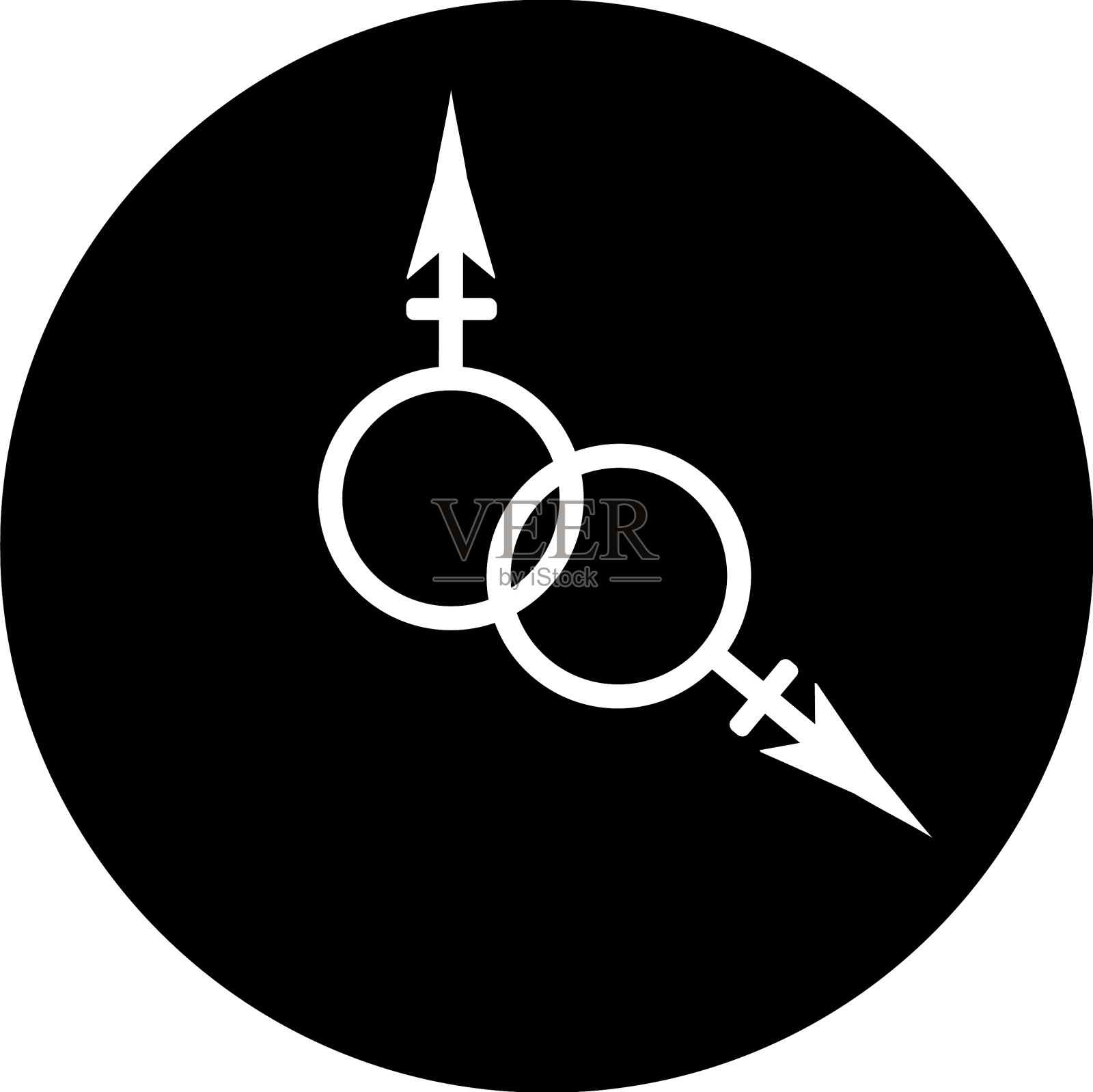 性别标志设计元素图片