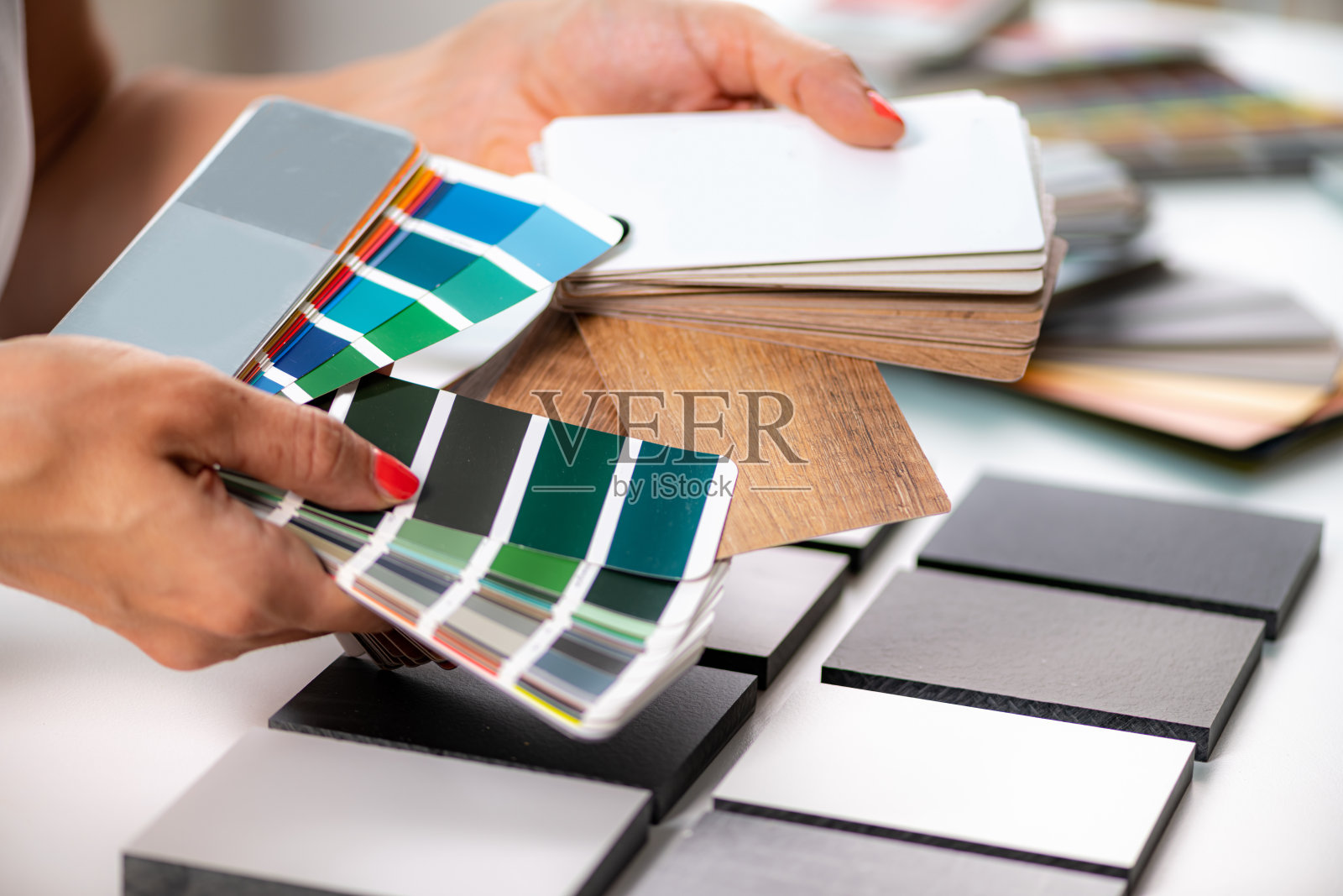 匹配的材料,样品照片摄影图片