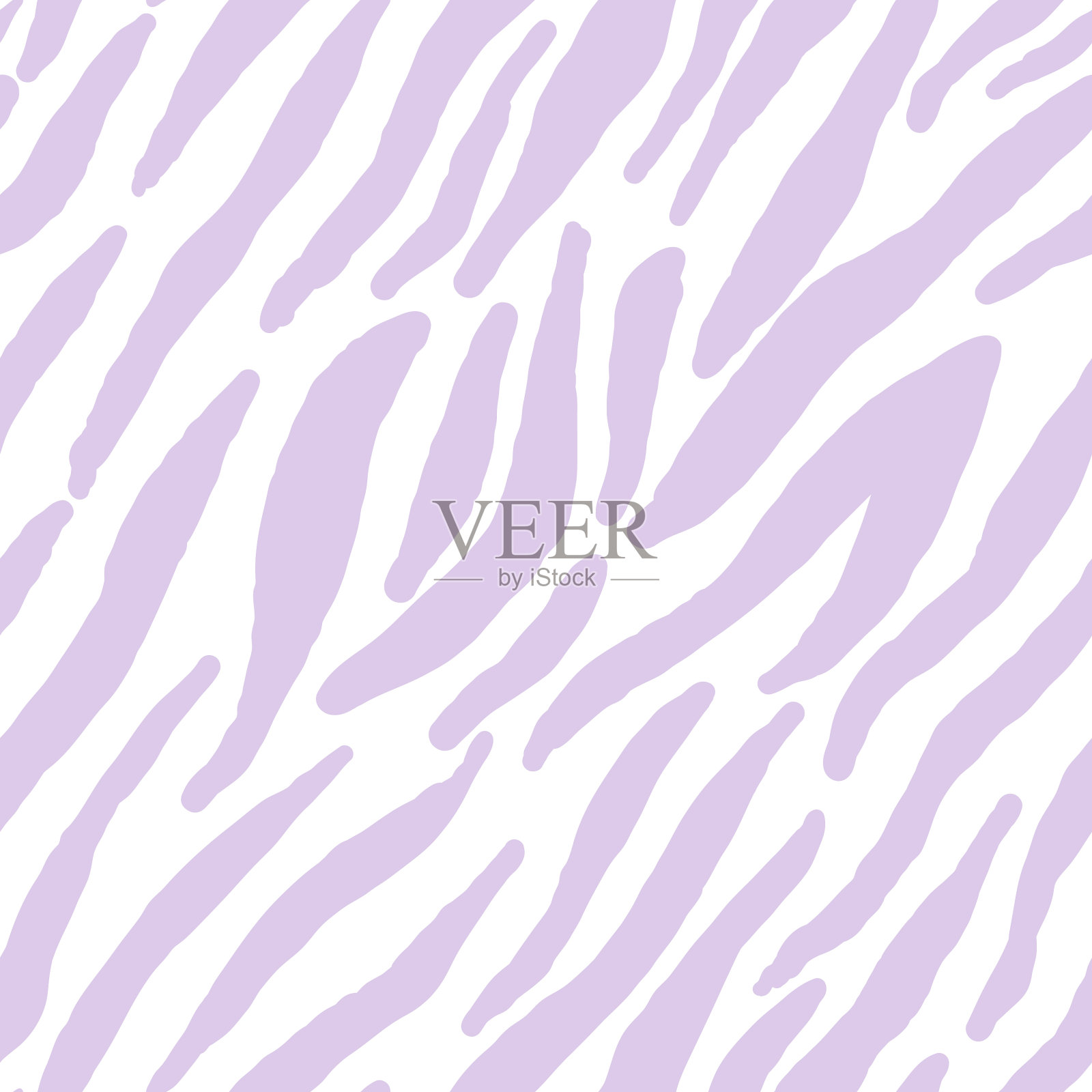 斑马皮印花无缝图案插画图片素材