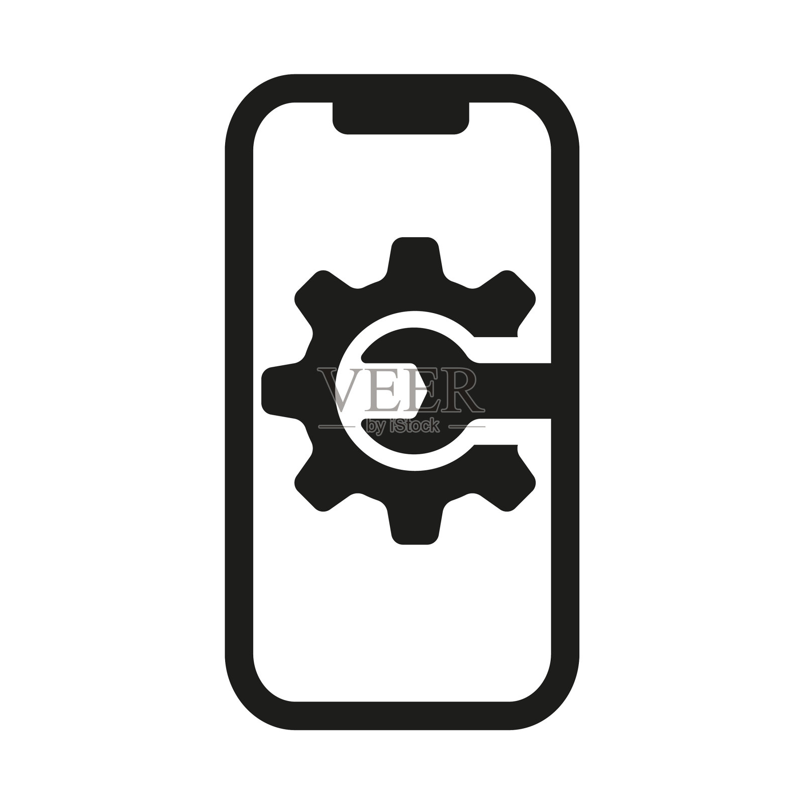 维修电话图标电话服务图标素材