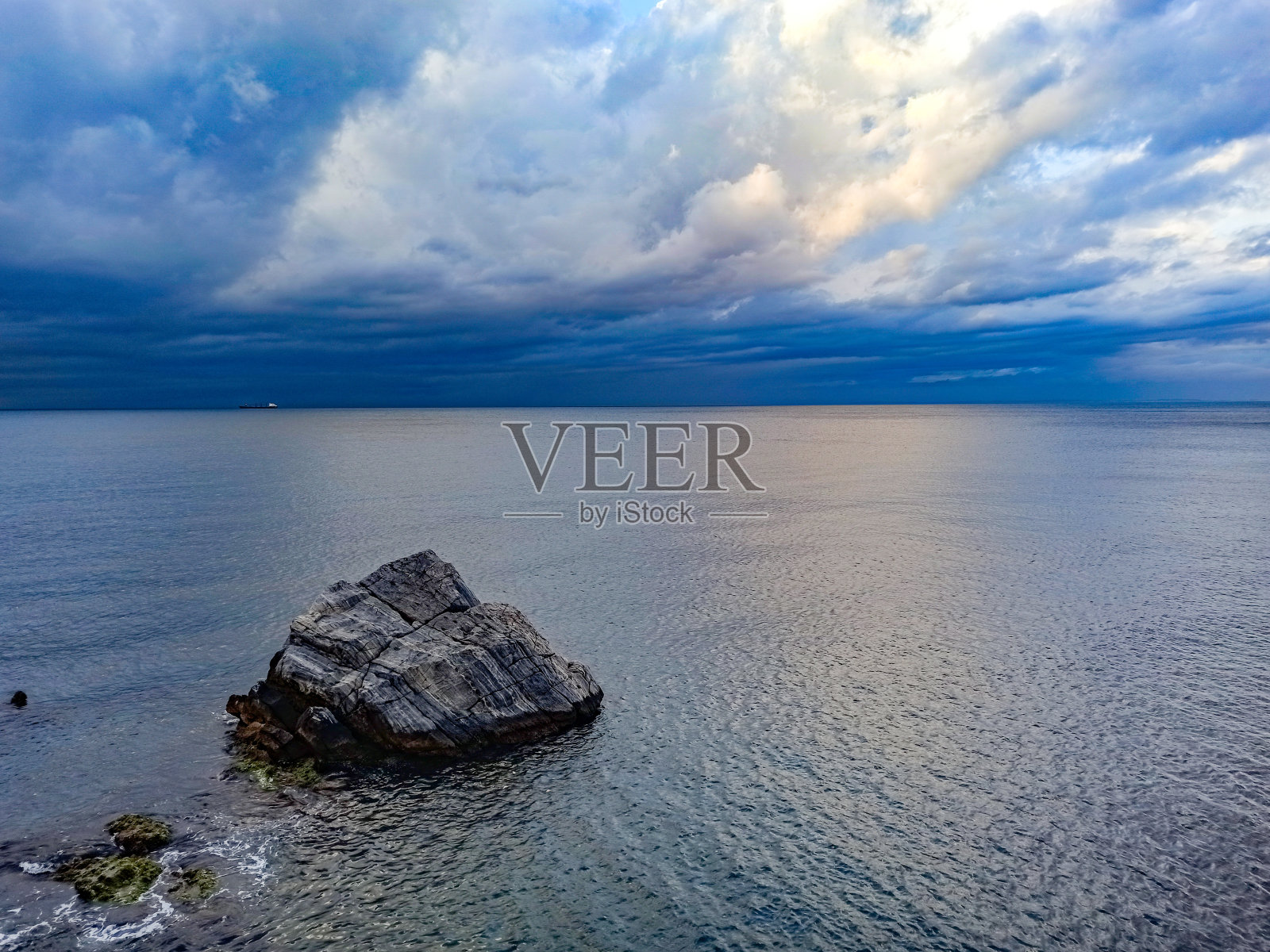 安纳巴市的海景全景照片摄影图片