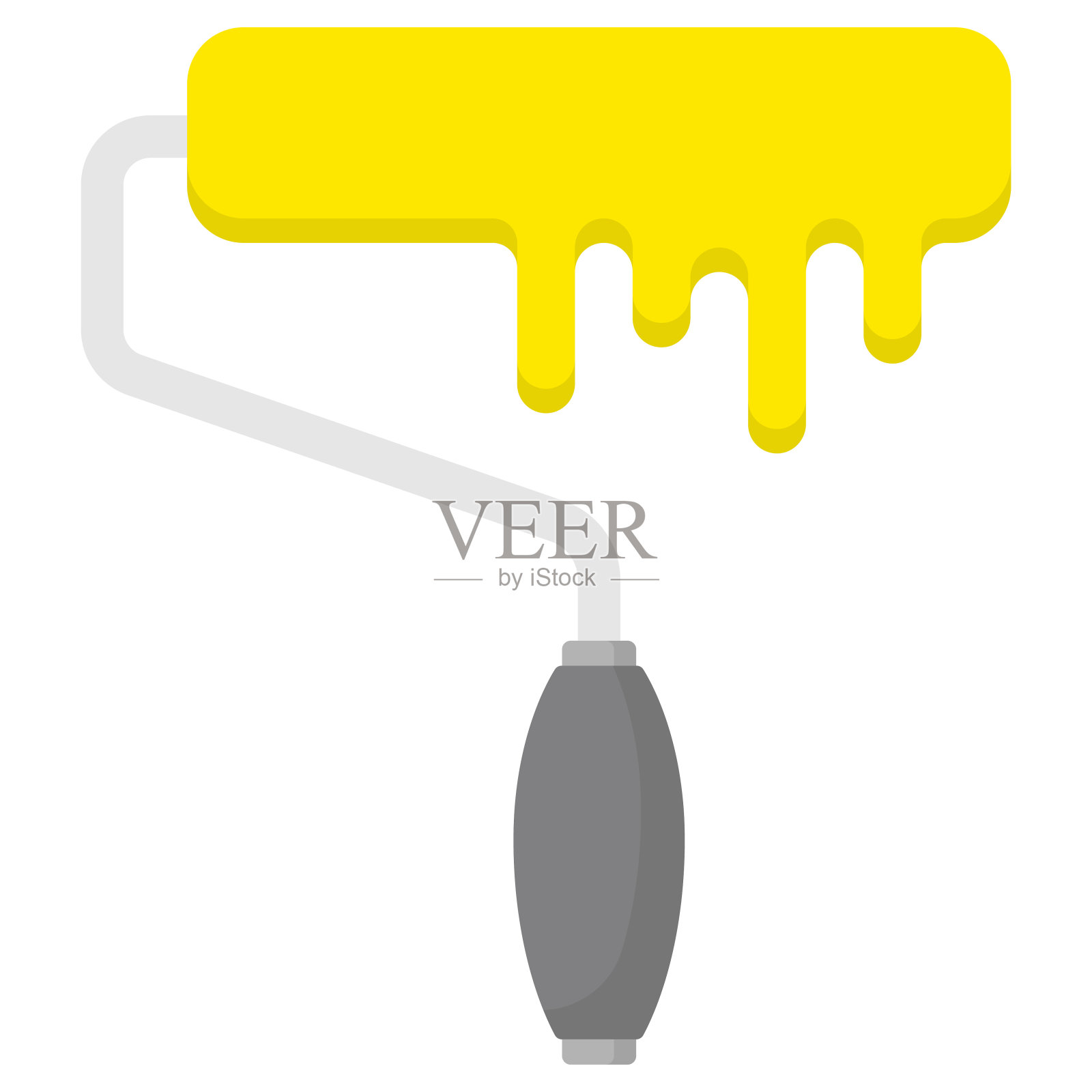 滚轮图标设计模板矢量插图设计元素图片