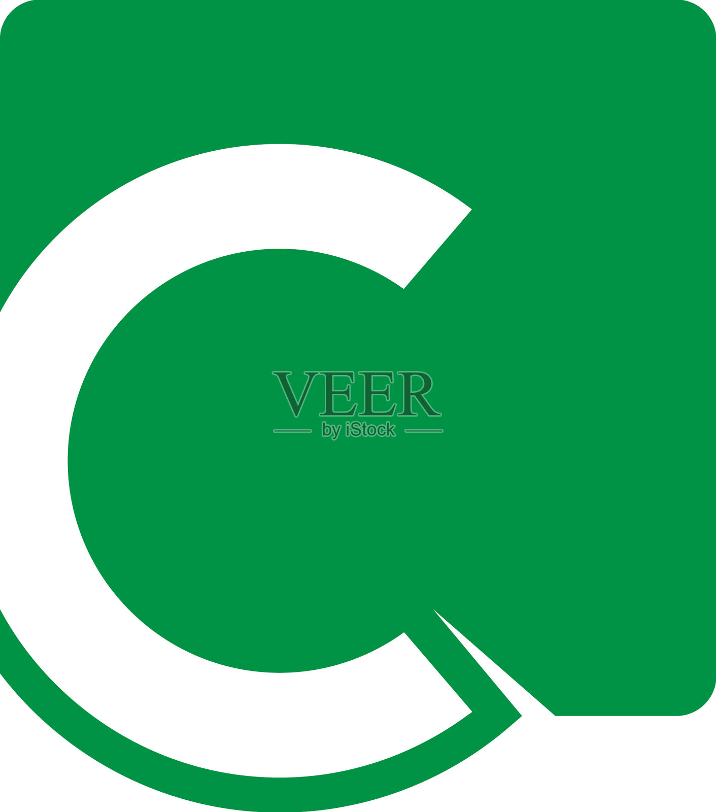 字母c图标标志设计模板设计元素图片