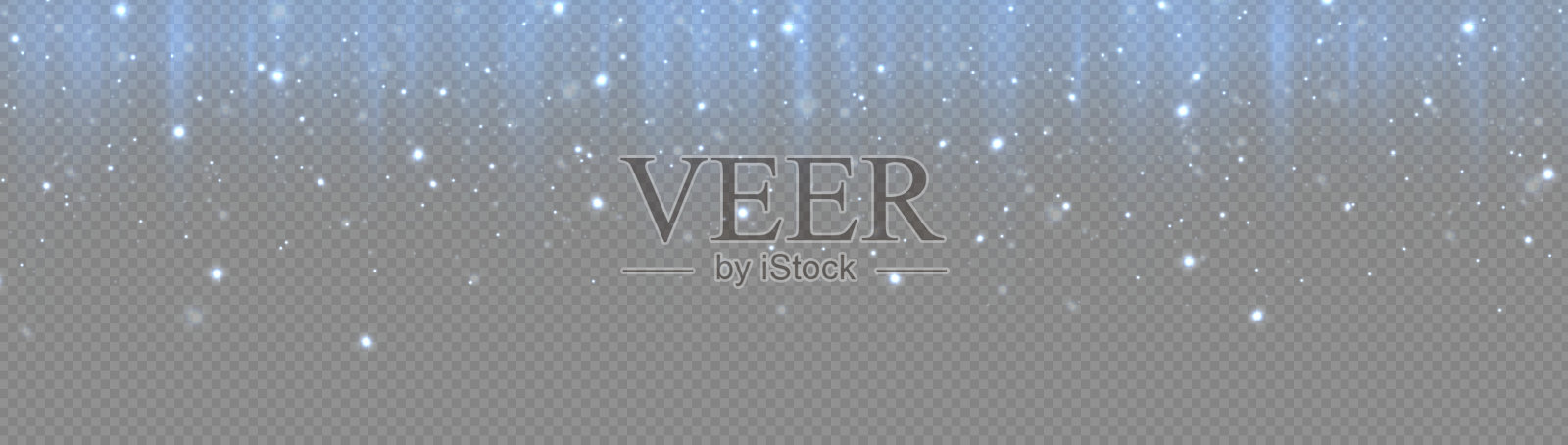 轻垂蓝线尘埃飞扬落雨插画图片素材