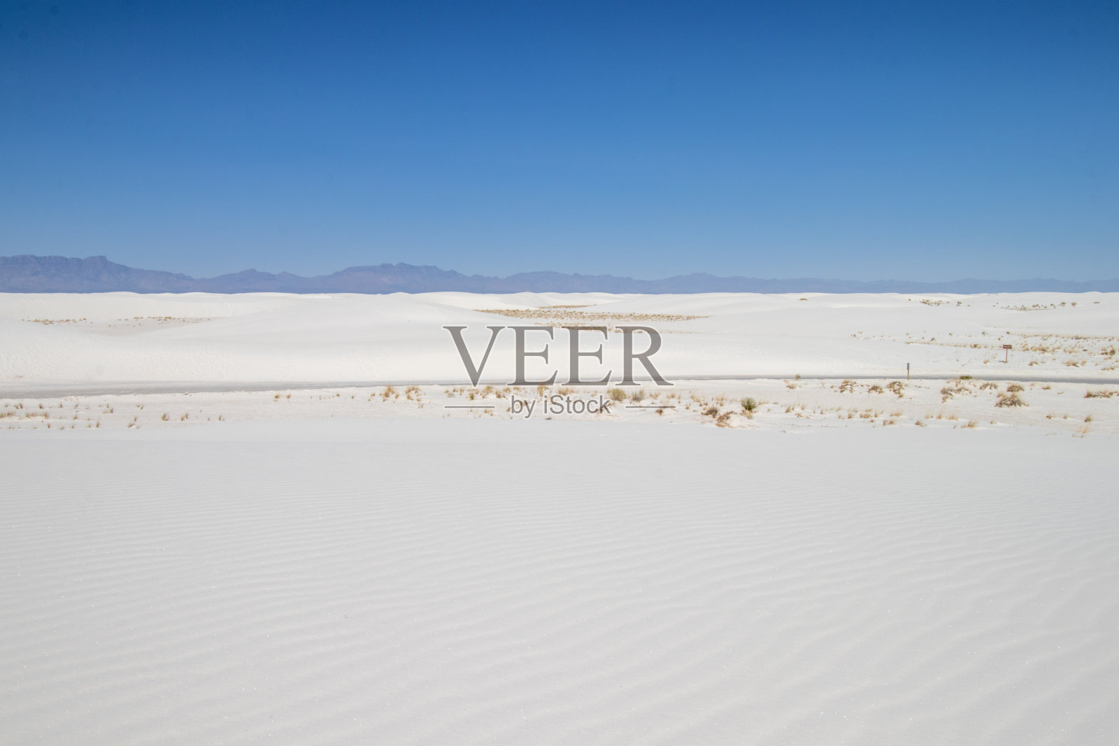 新墨西哥州白沙国家公园的风景照片摄影图片