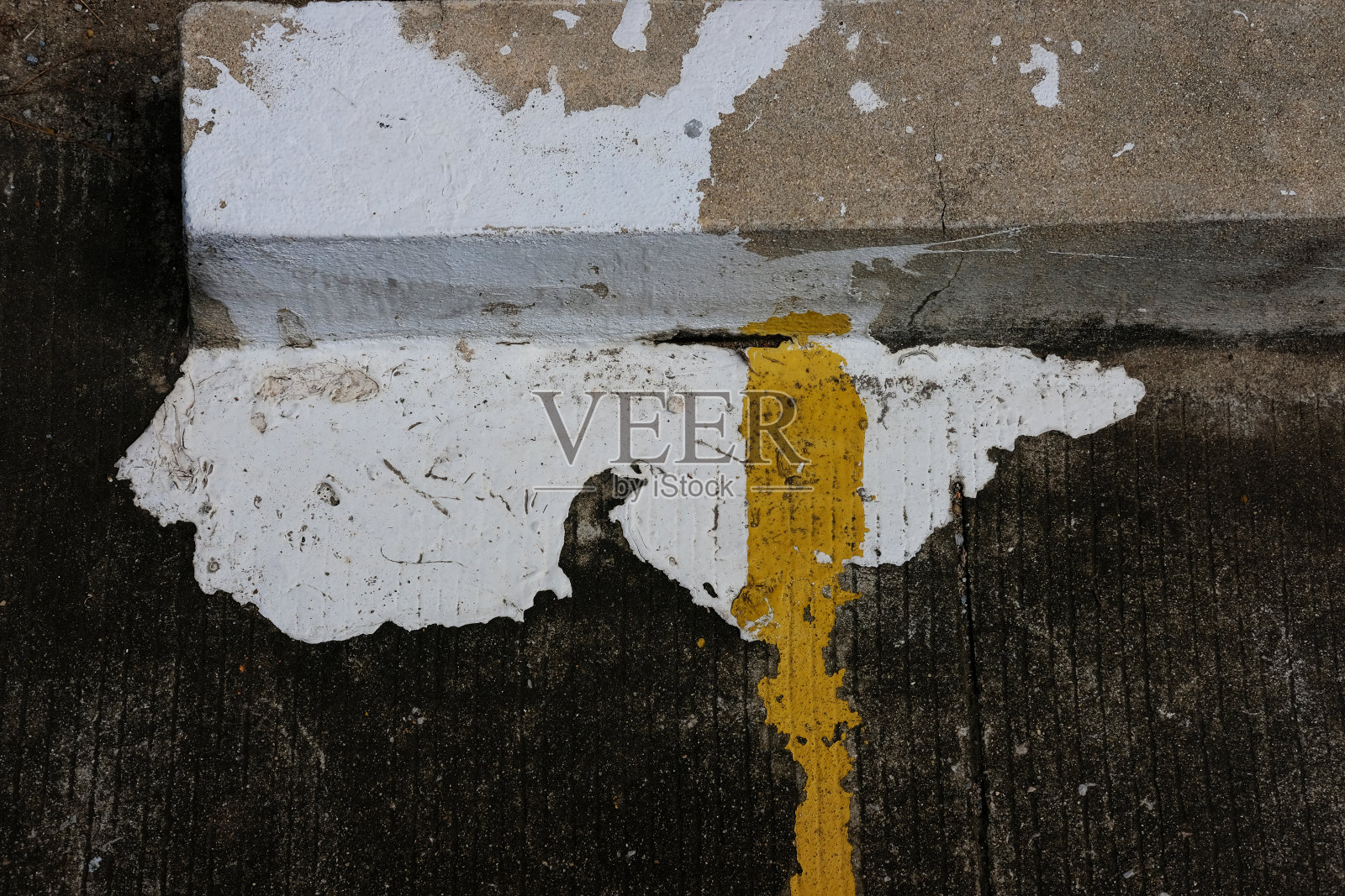 垃圾地板上的抽象形式照片摄影图片