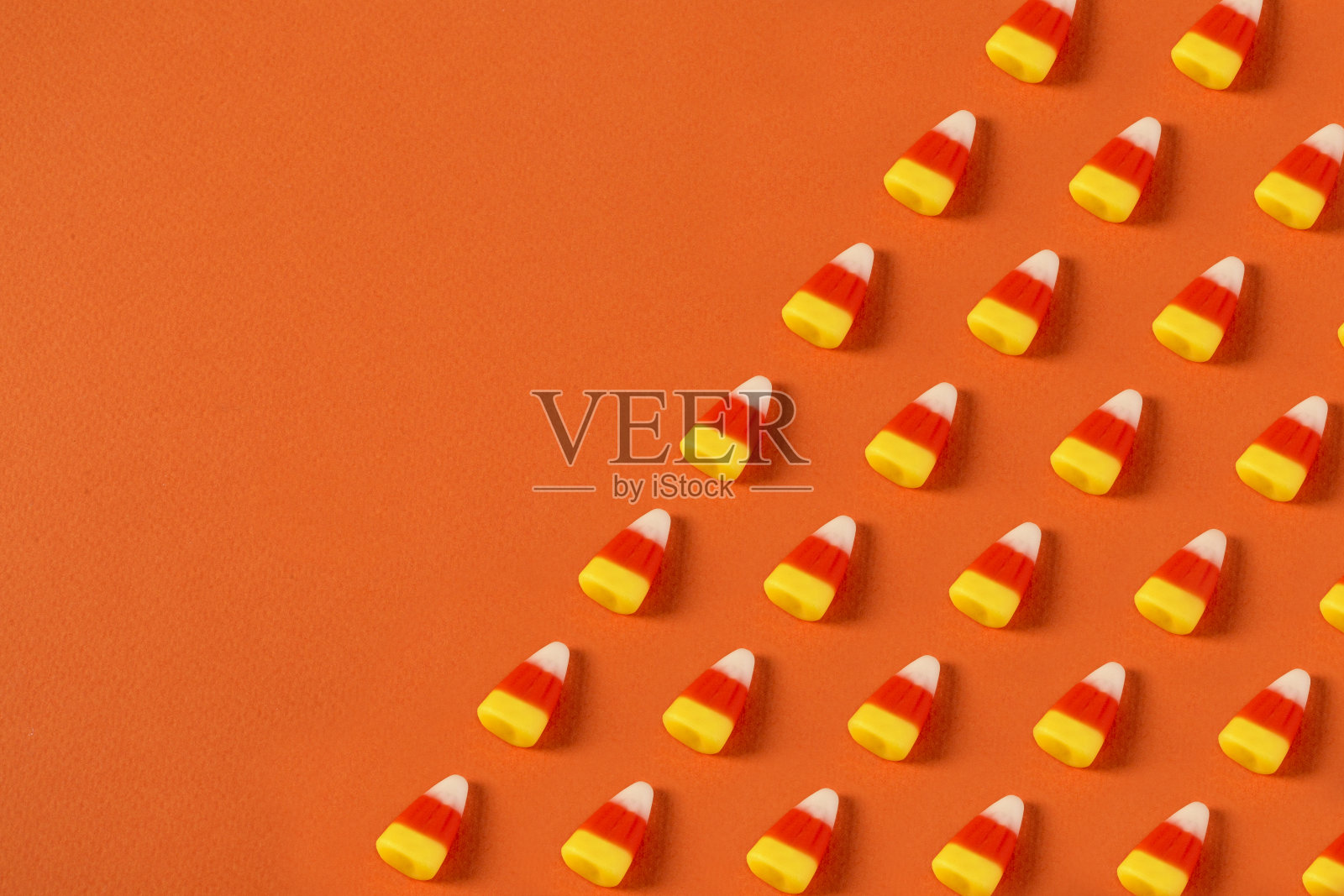 传统的万圣节玉米糖果照片摄影图片