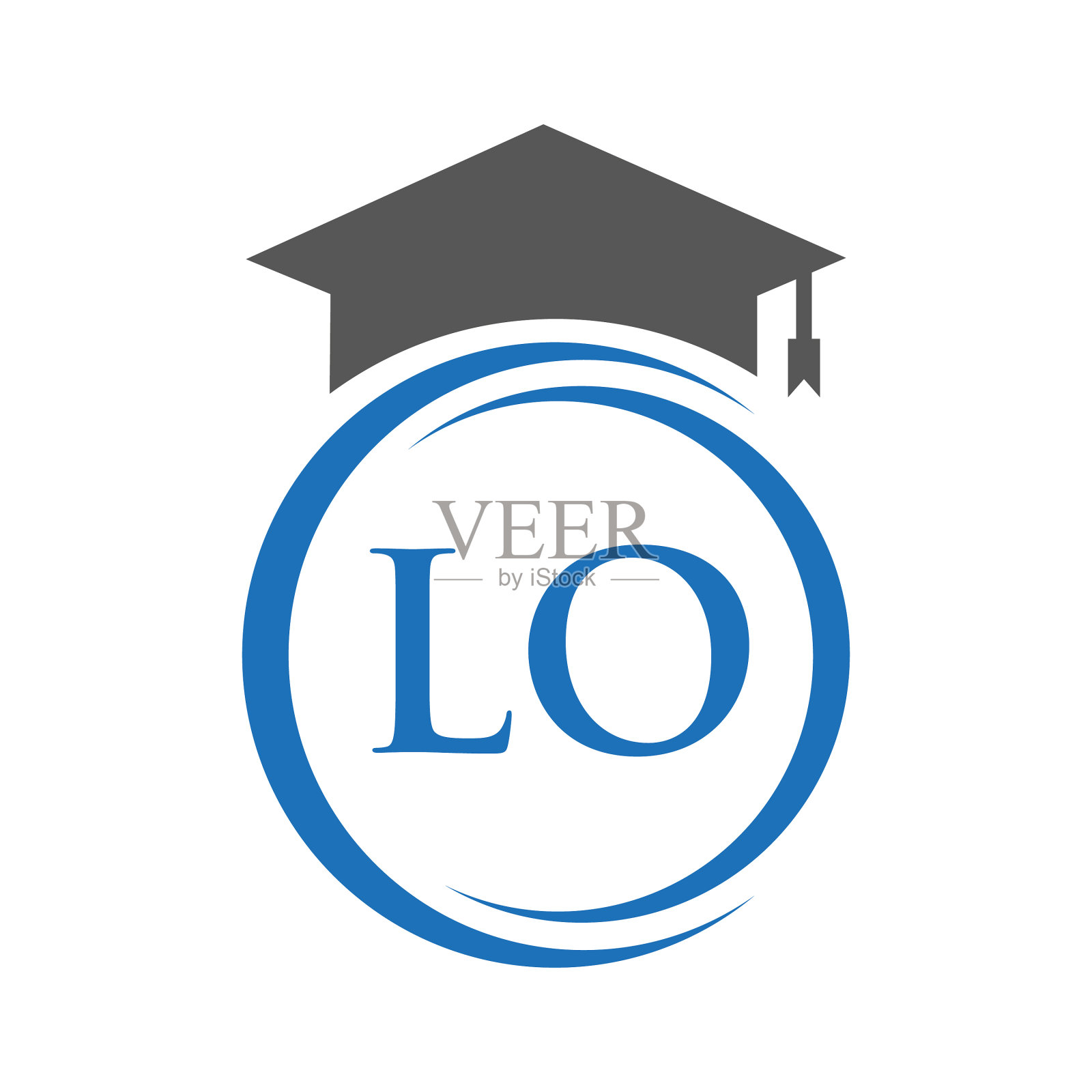 信洛教育标志理念具有教育意义设计模板素材