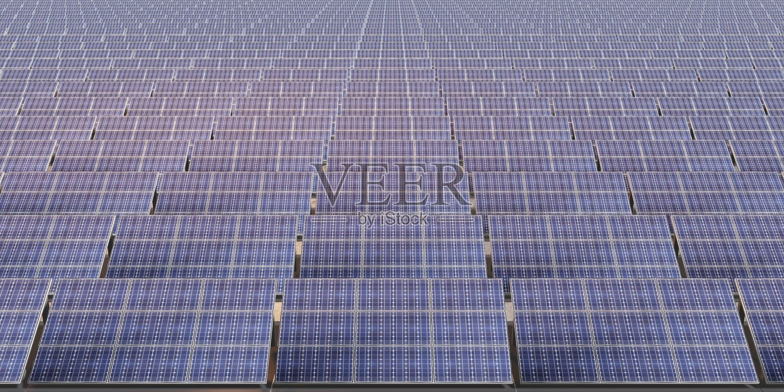 太阳能电池太阳能电池板站鸟瞰图太阳能电池电力3d渲染照片摄影图片