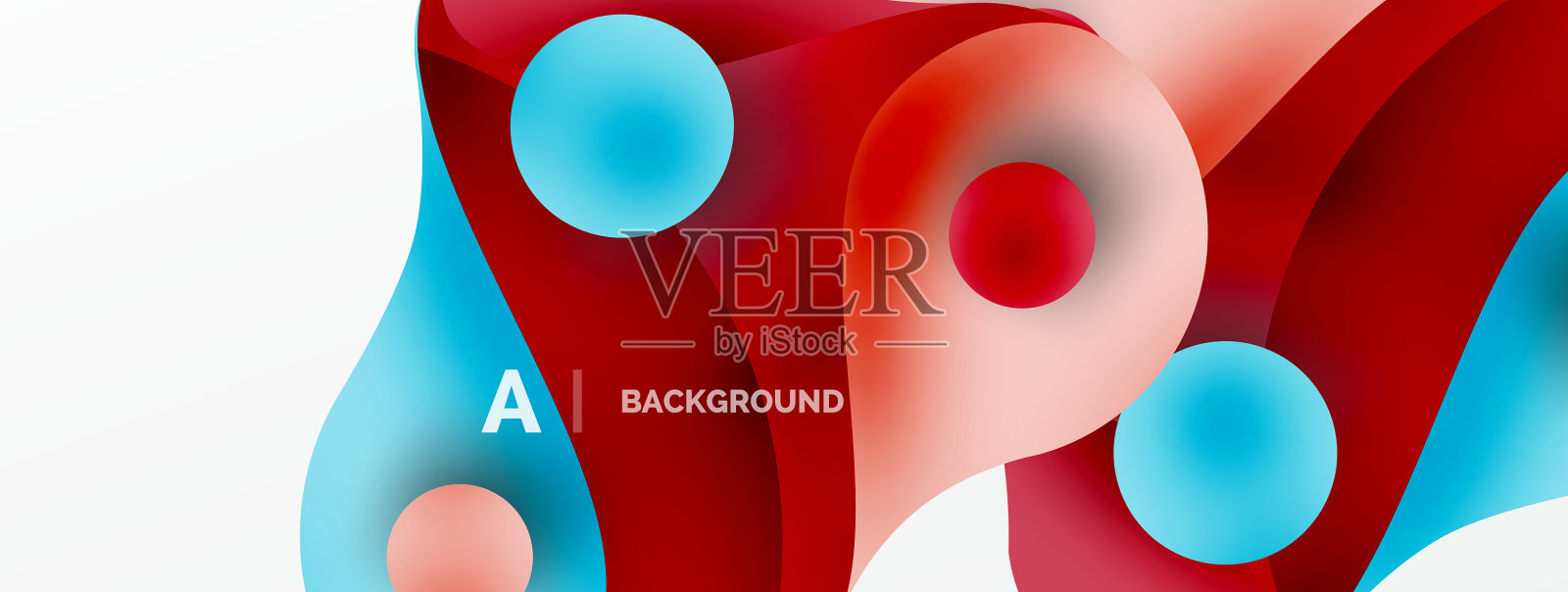 几何上的圆形和抽象的圆形插画图片素材