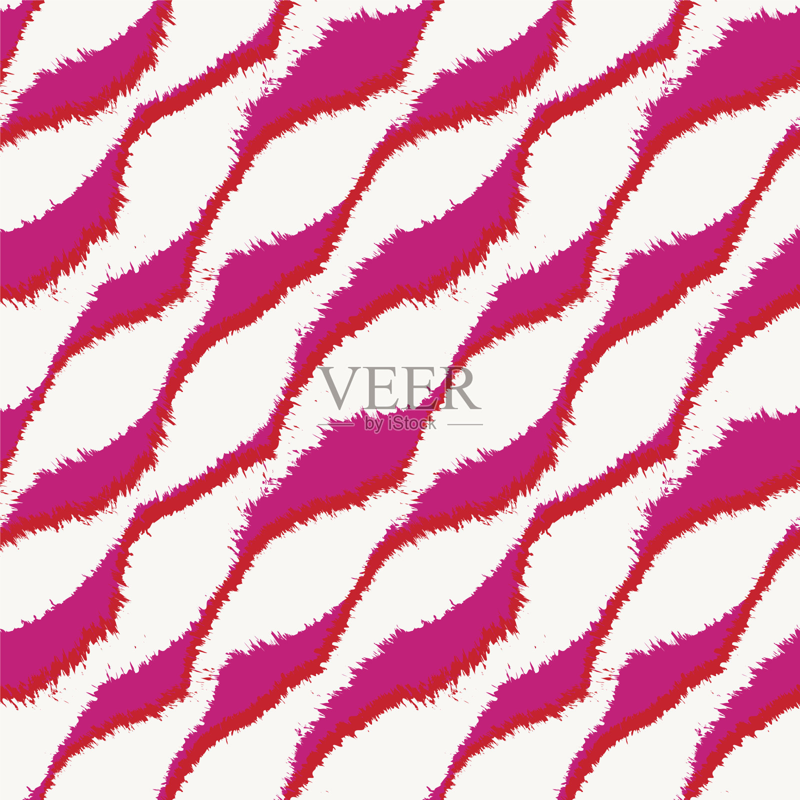 抽象刷毛皮无缝图案插画图片素材