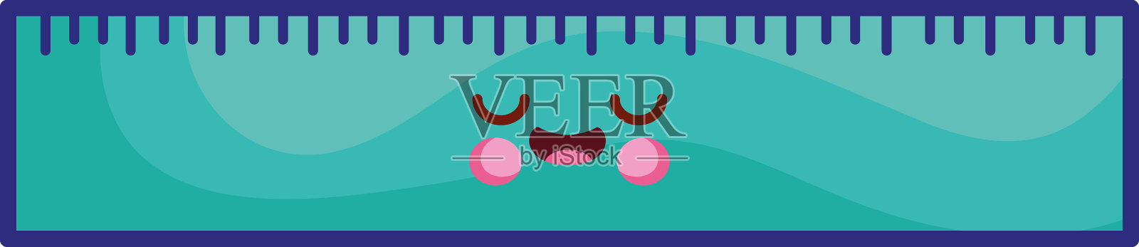 规则学校供应卡哇伊设计元素图片