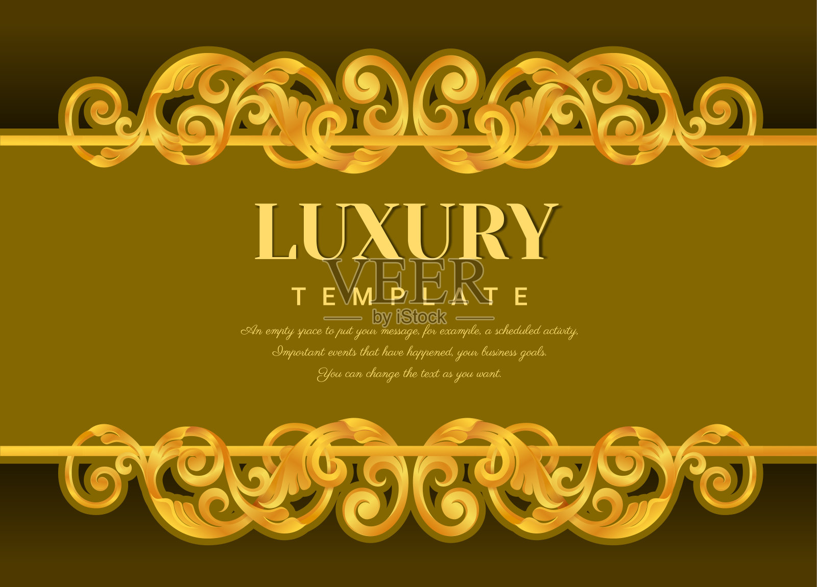 优雅的框架矢量，古老的轮廓花的边界，装饰装饰邀请和贺卡。插画图片素材