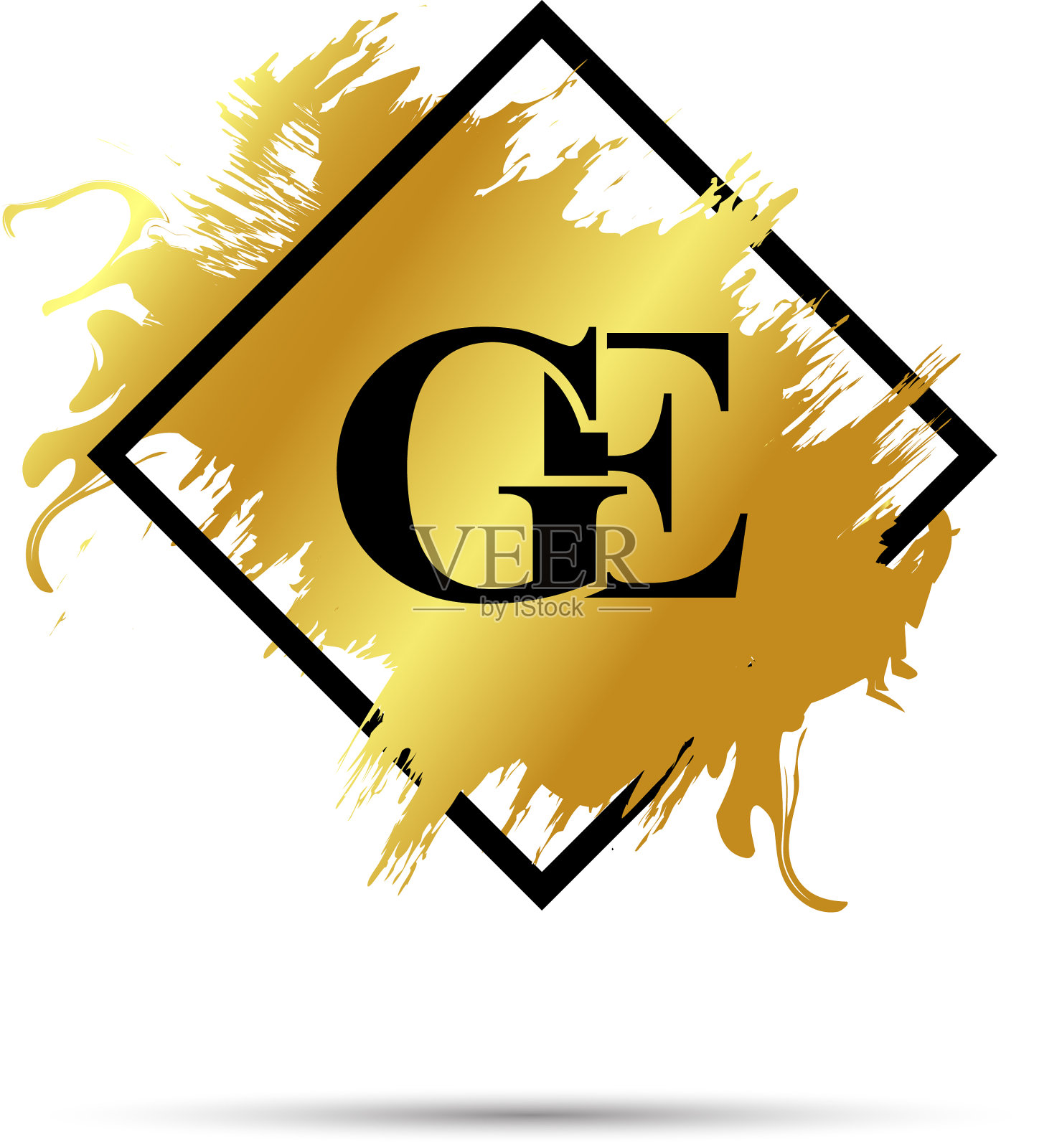 金格标志符号艺术设计插画图片素材