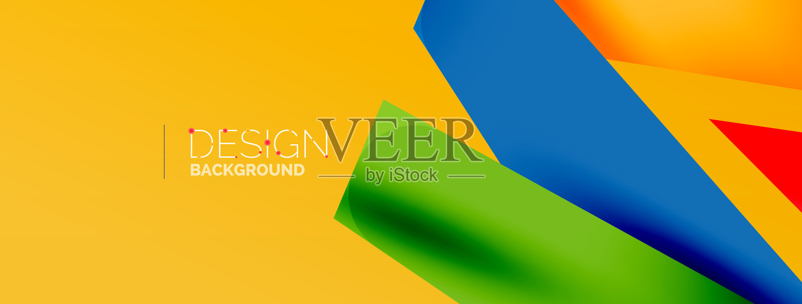 背景抽象重叠形状最小插画图片素材