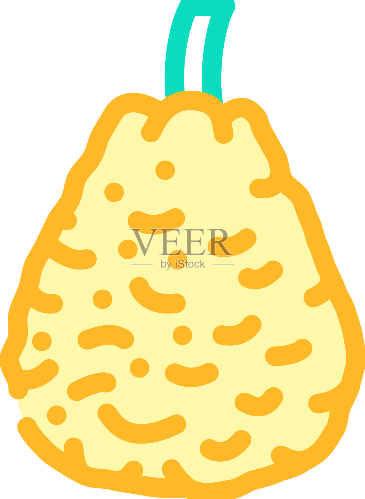 黄松柠檬颜色图标设计元素图片