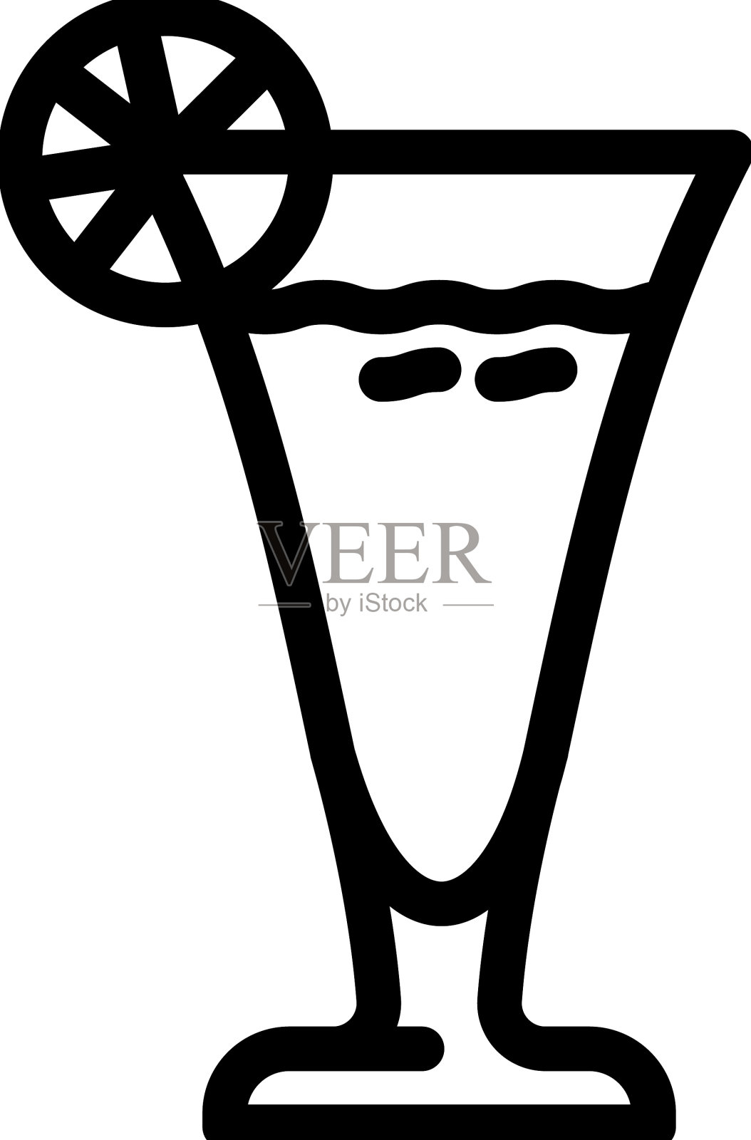 柠檬水饮料系列图标设计元素图片