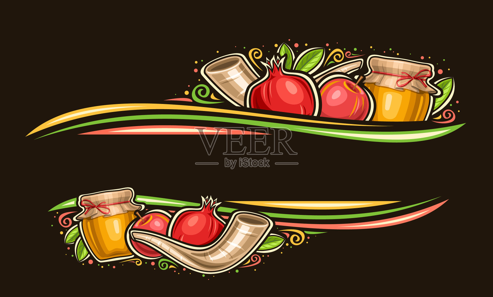 逾越节的边界插画图片素材