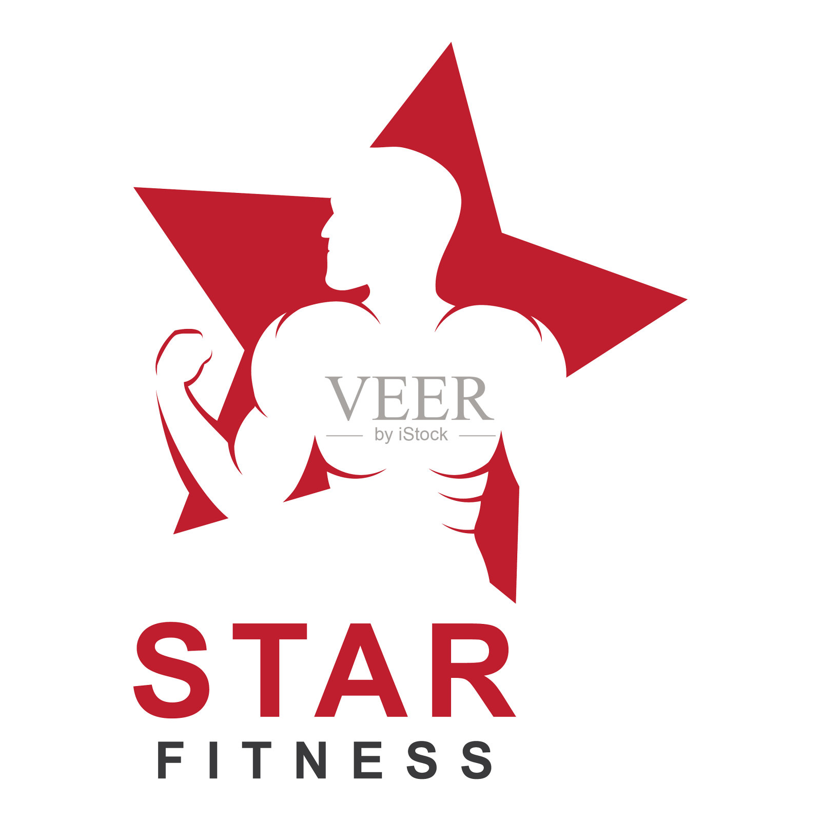 健身房的标志插画图片素材