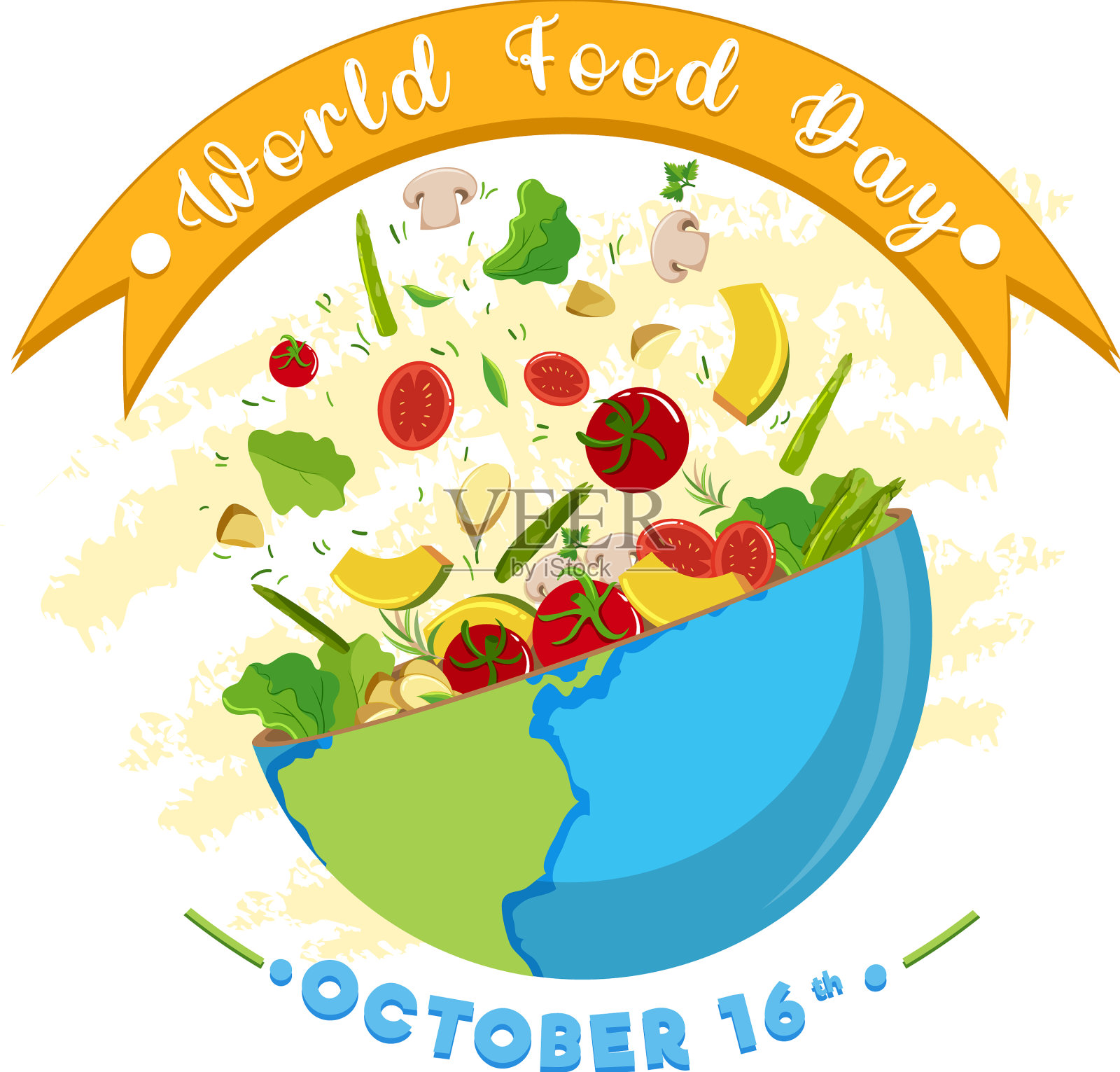 世界粮食日横幅设计设计元素图片