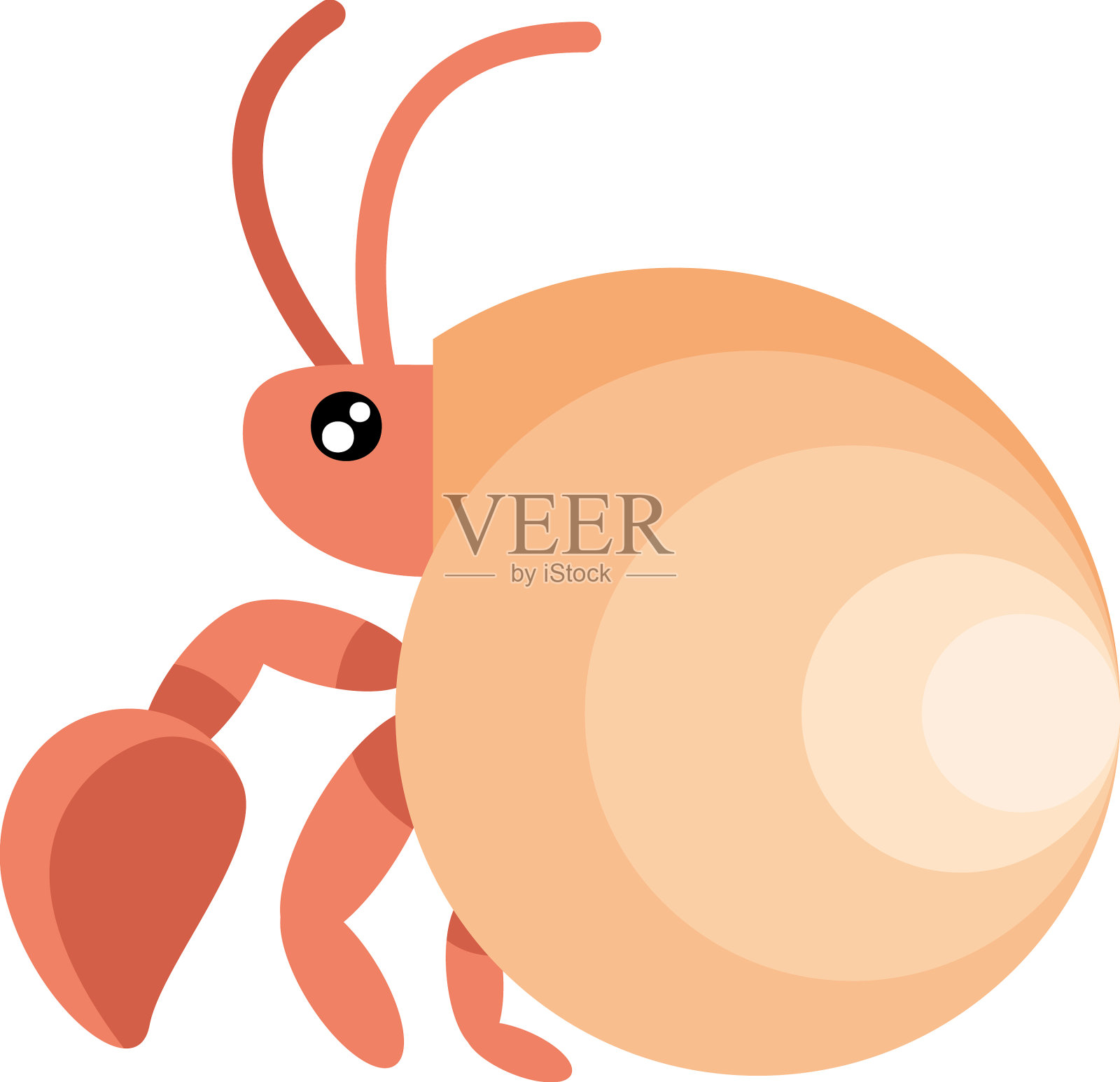 海螺是海洋生物设计元素图片