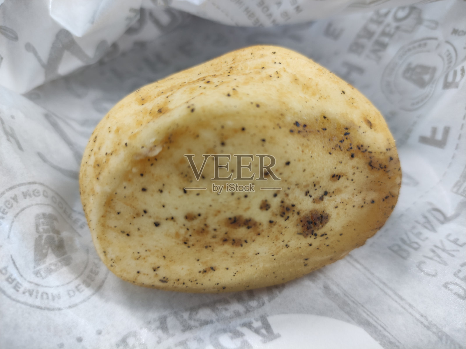 土豆形状的面包照片摄影图片